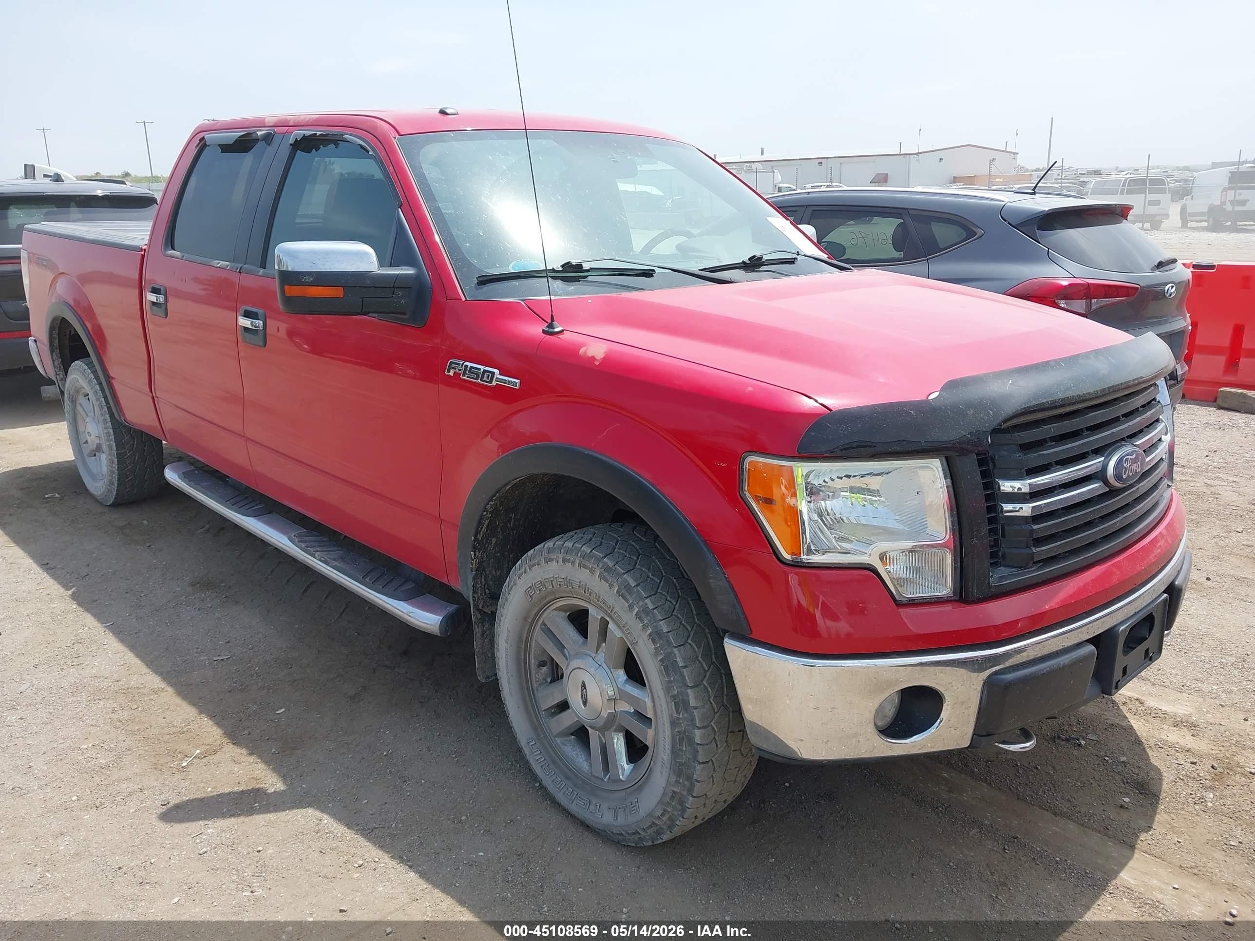 2010 Ford F-150 Fx4/harley-davidson/king Ranch/lariat/platinum/xl/xlt Red vin: 1FTFW1EV0AFC66877