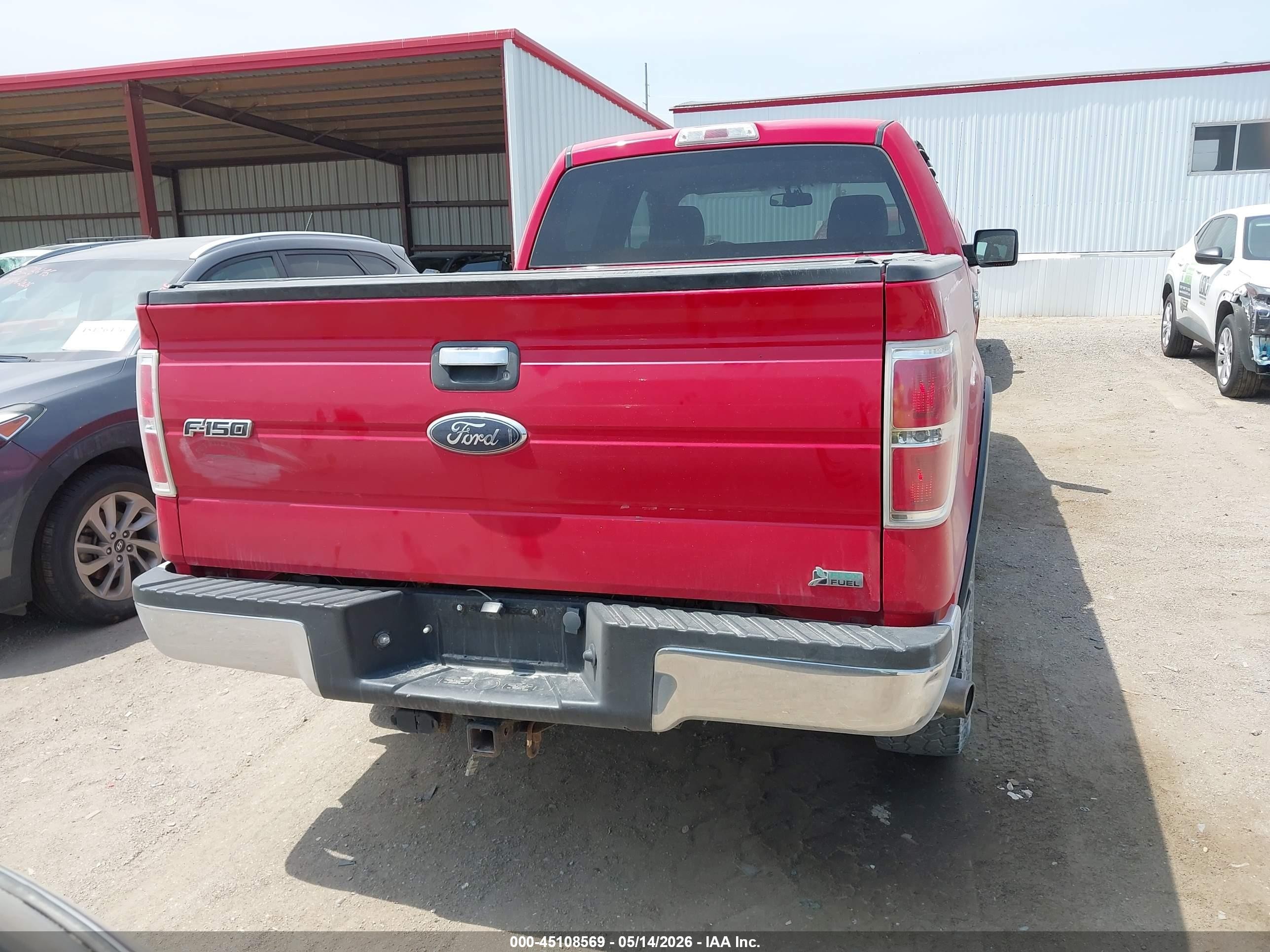 2010 Ford F-150 Fx4/harley-davidson/king Ranch/lariat/platinum/xl/xlt Red vin: 1FTFW1EV0AFC66877