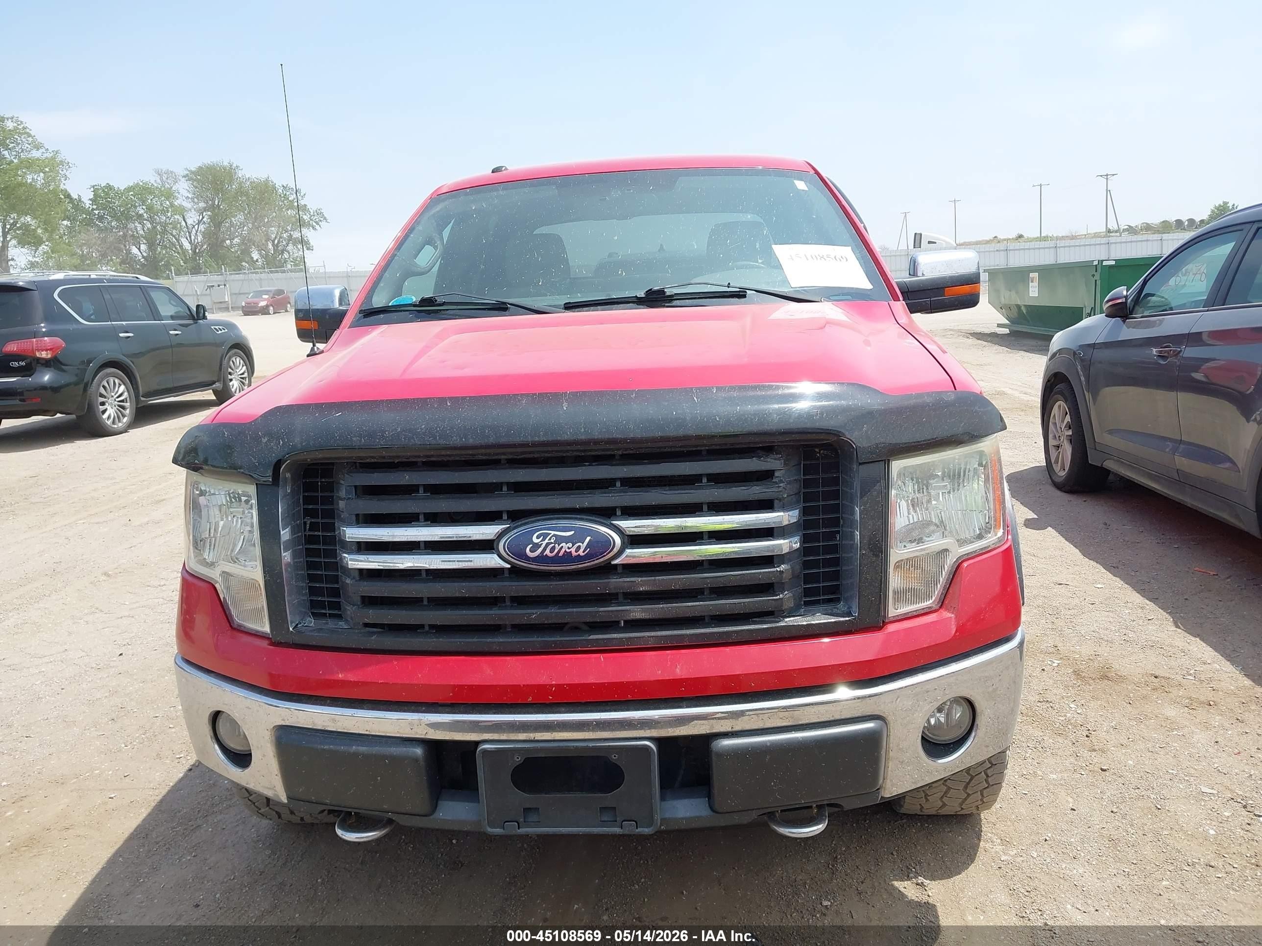 2010 Ford F-150 Fx4/harley-davidson/king Ranch/lariat/platinum/xl/xlt Red vin: 1FTFW1EV0AFC66877