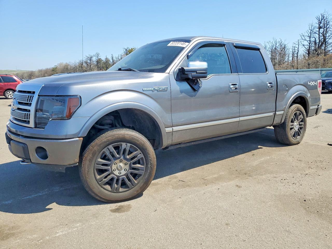2010 Ford F150 Supercrew Gray vin: 1FTFW1EV0AFC86370