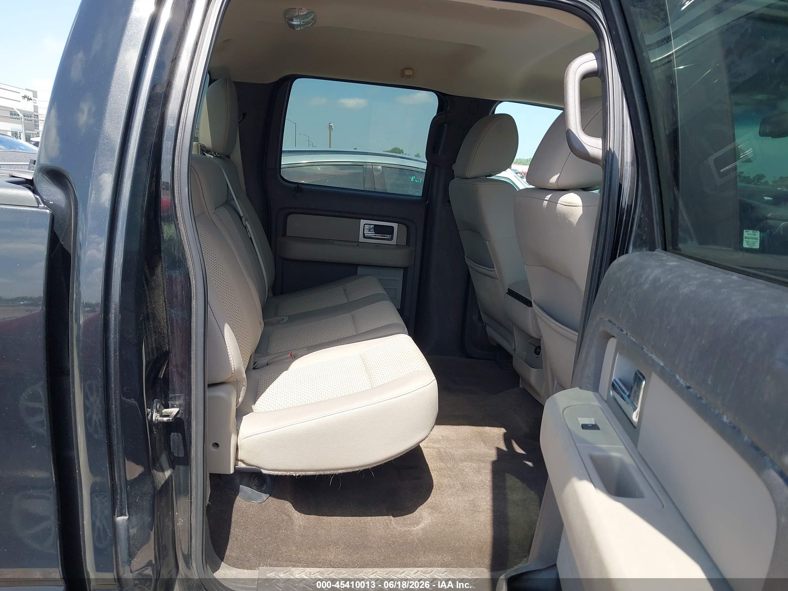 2010 Ford F-150 Fx4/harley-davidson/king Ranch/lariat/platinum/xl/xlt Black vin: 1FTFW1EV0AFC90497
