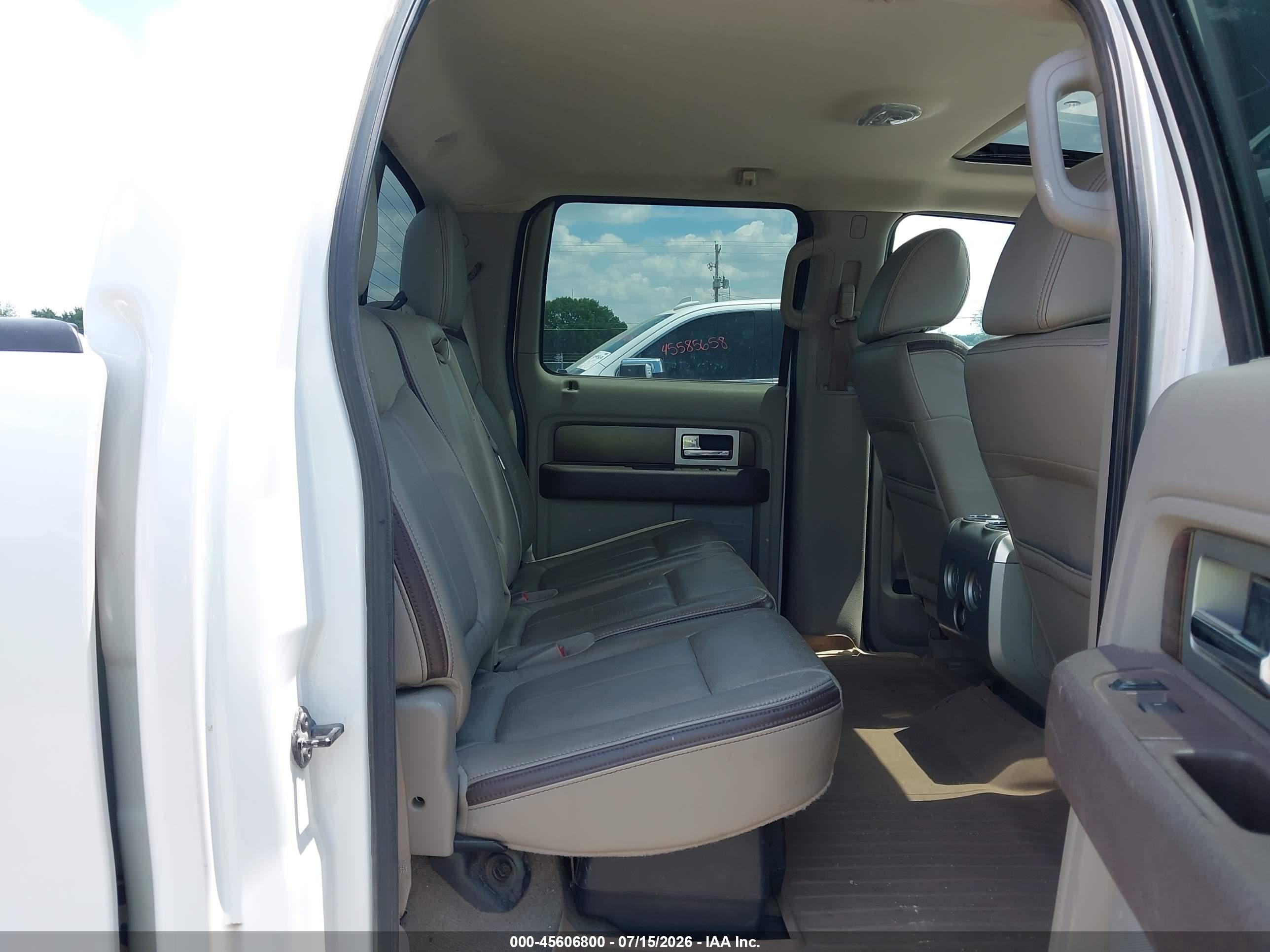 2010 Ford F-150 Fx4/harley-davidson/king Ranch/lariat/platinum/xl/xlt White vin: 1FTFW1EV0AFD18430
