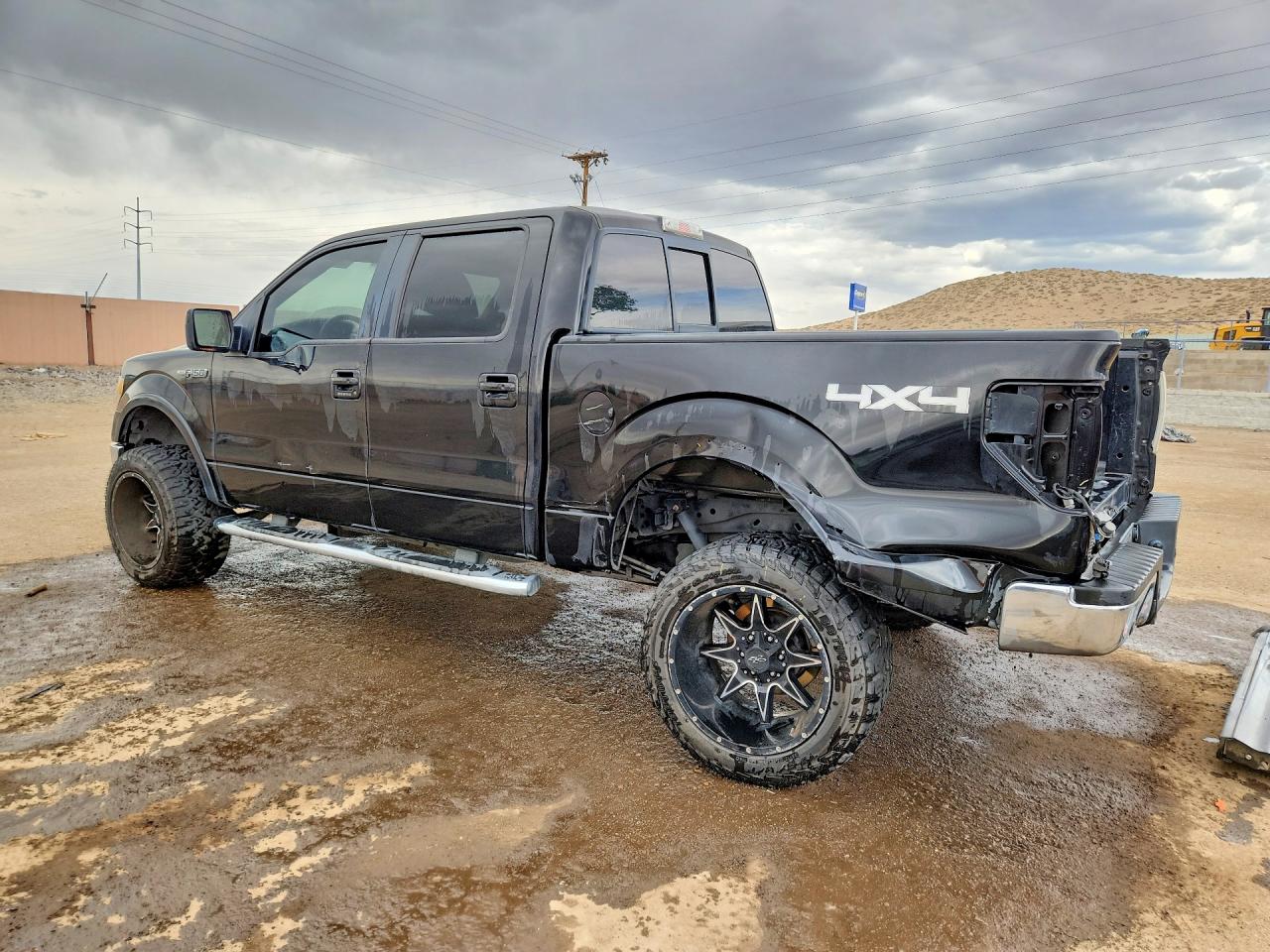 2010 Ford F150 Supercrew Black vin: 1FTFW1EV0AFD30061