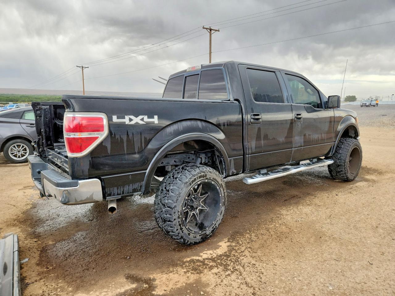 2010 Ford F150 Supercrew Black vin: 1FTFW1EV0AFD30061