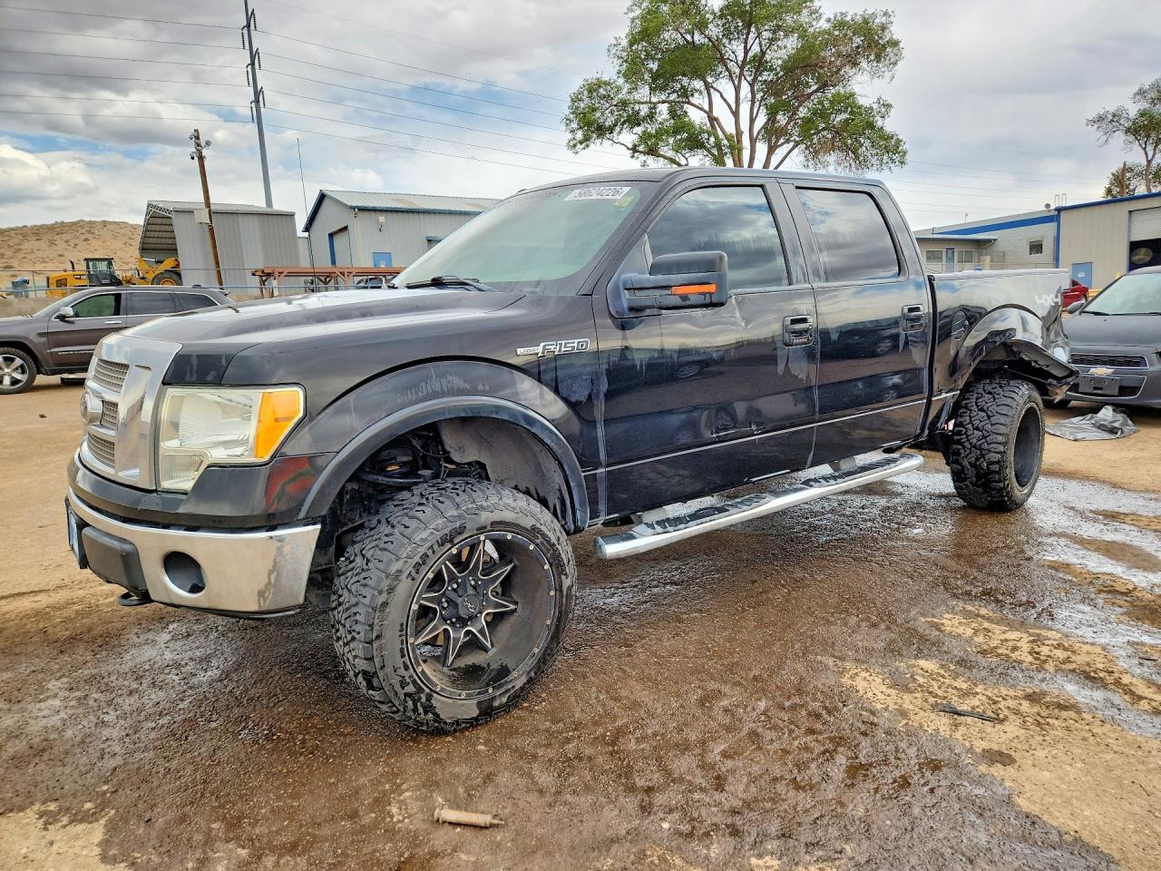 2010 Ford F150 Supercrew Black vin: 1FTFW1EV0AFD30061