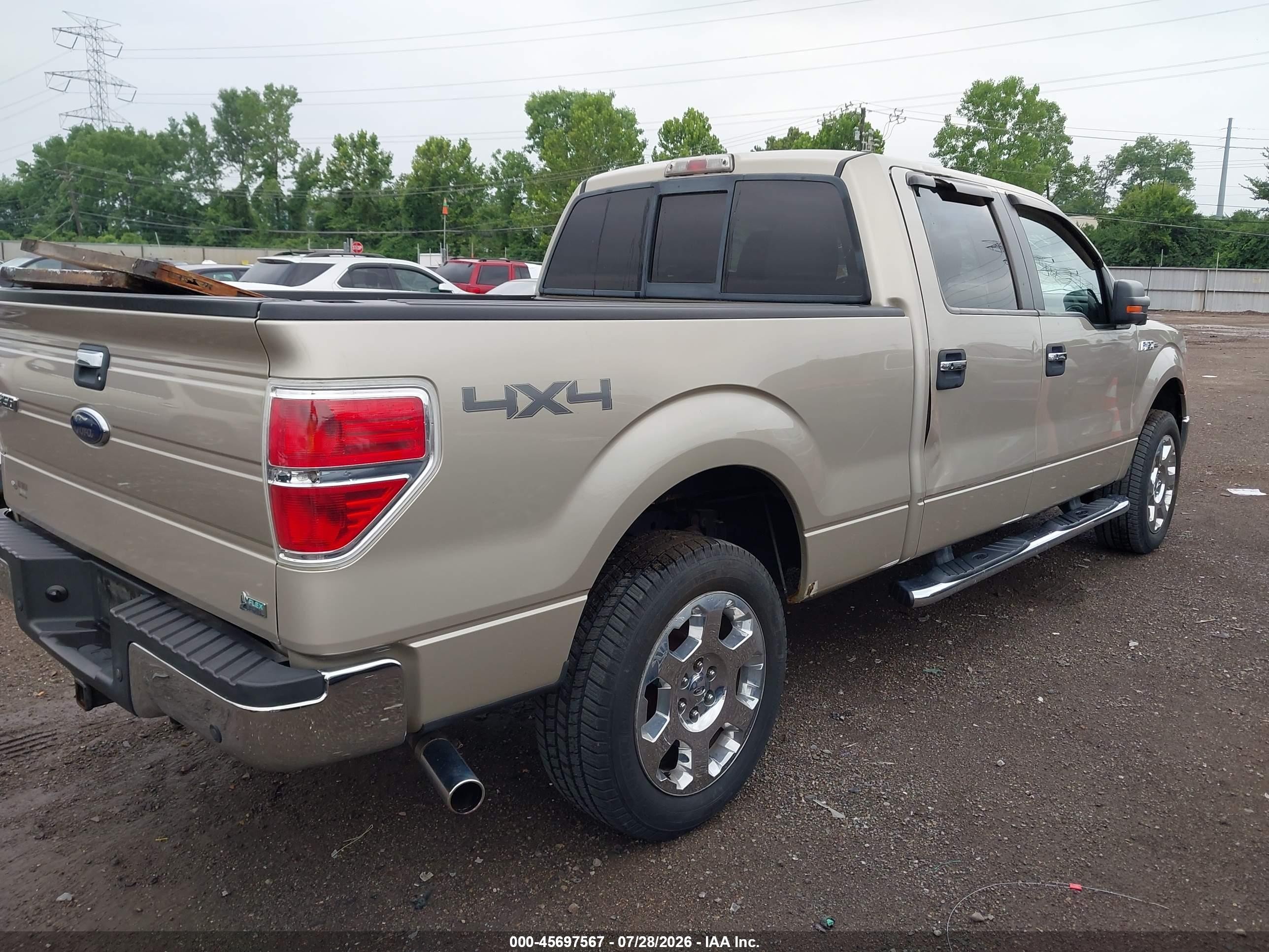 2010 Ford F-150 Fx4/harley-davidson/king Ranch/lariat/platinum/xl/xlt Gold vin: 1FTFW1EV0AFD31386