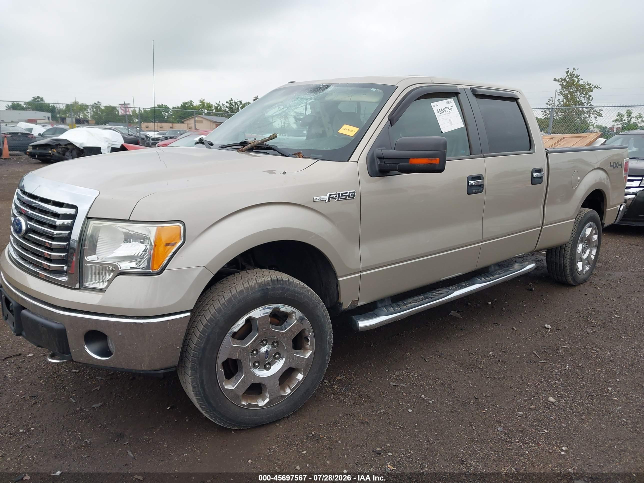 2010 Ford F-150 Fx4/harley-davidson/king Ranch/lariat/platinum/xl/xlt Gold vin: 1FTFW1EV0AFD31386