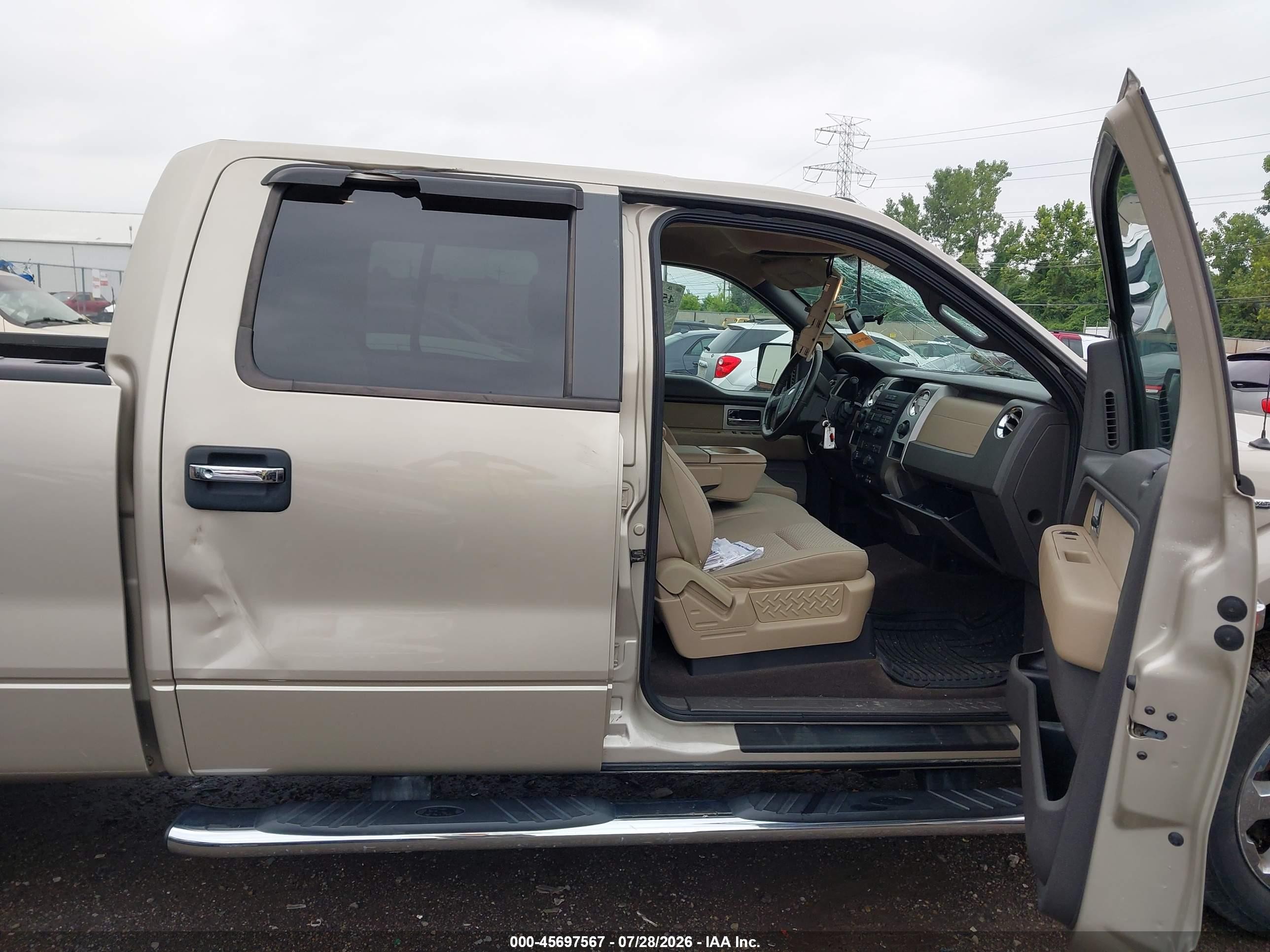 2010 Ford F-150 Fx4/harley-davidson/king Ranch/lariat/platinum/xl/xlt Gold vin: 1FTFW1EV0AFD31386