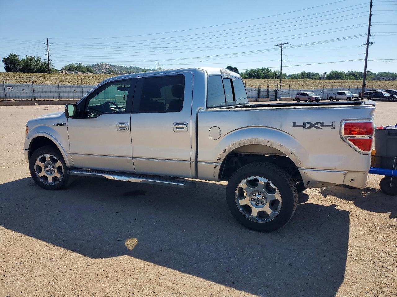 2010 Ford F150 Supercrew Silver vin: 1FTFW1EV0AFD53744