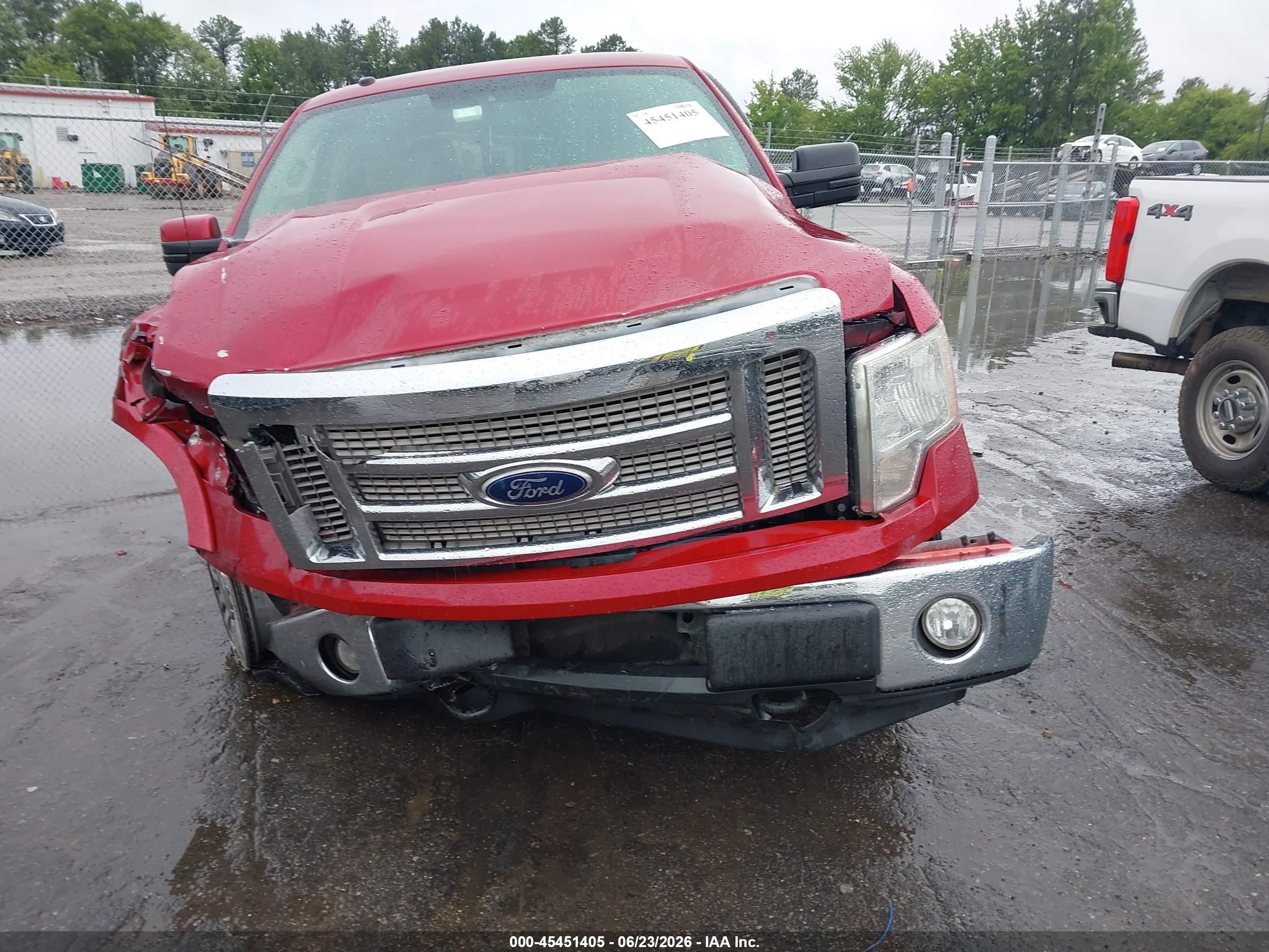 2010 Ford F-150 Fx4/harley-davidson/king Ranch/lariat/platinum/xl/xlt Красный vin: 1FTFW1EV0AKB34354