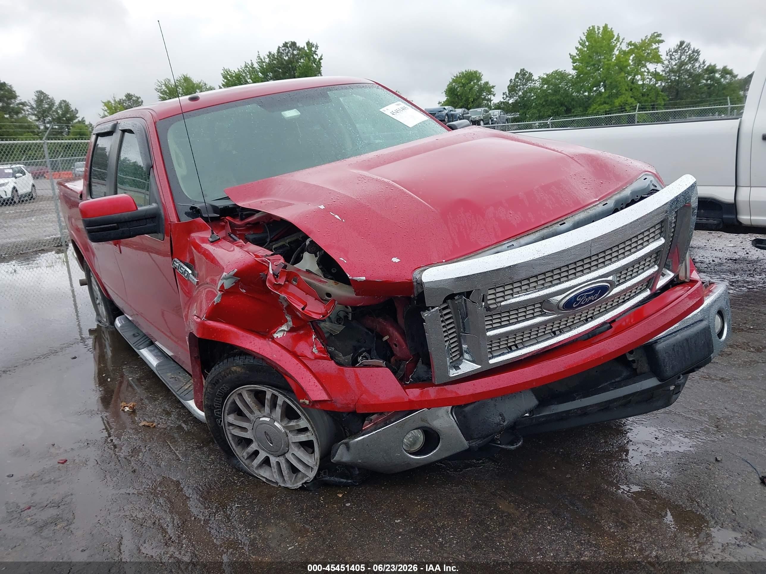 2010 Ford F-150 Fx4/harley-davidson/king Ranch/lariat/platinum/xl/xlt Красный vin: 1FTFW1EV0AKB34354