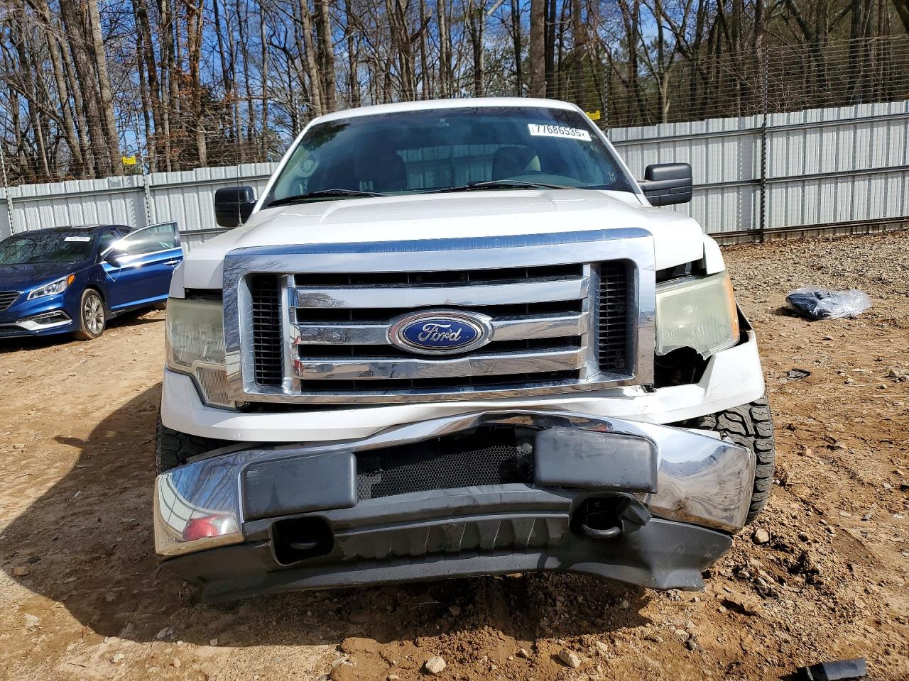 2010 Ford F150 Supercrew White vin: 1FTFW1EV0AKB97874