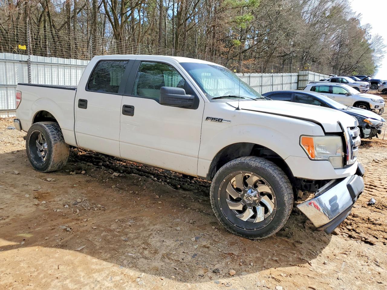 2010 Ford F150 Supercrew White vin: 1FTFW1EV0AKB97874
