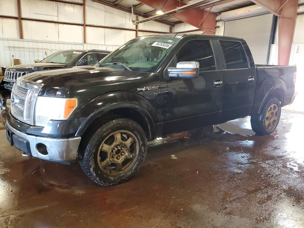 2010 Ford F150 Supercrew Black vin: 1FTFW1EV0AKE20401