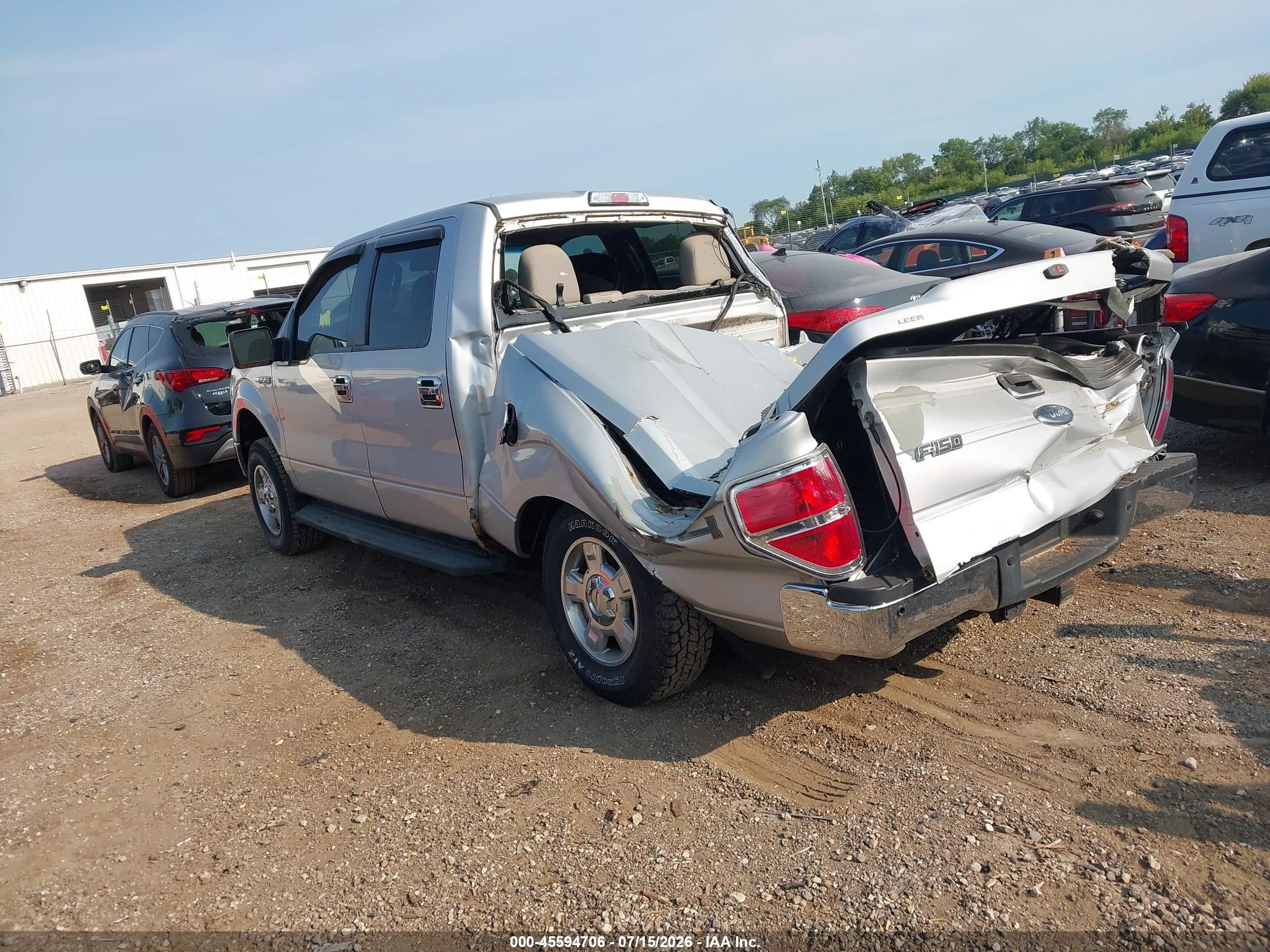 2010 Ford F-150 Fx4/harley-davidson/king Ranch/lariat/platinum/xl/xlt Silver vin: 1FTFW1EV0AKE66942