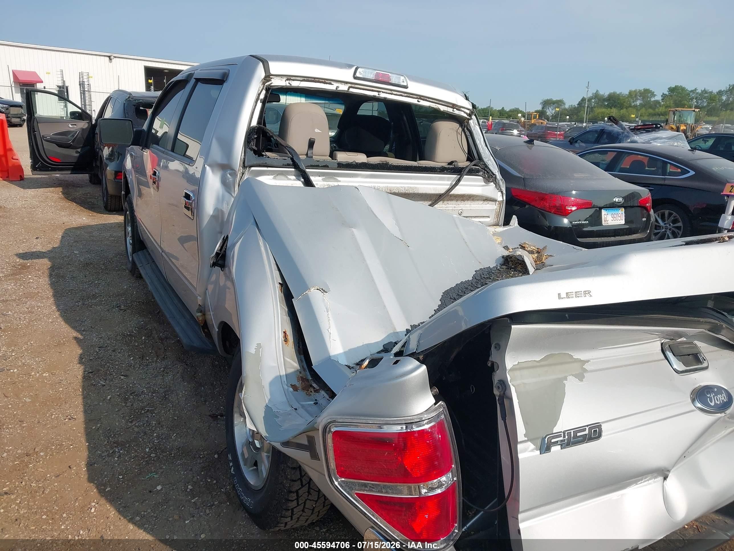 2010 Ford F-150 Fx4/harley-davidson/king Ranch/lariat/platinum/xl/xlt Silver vin: 1FTFW1EV0AKE66942