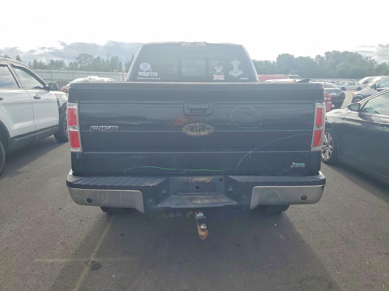 2010 Ford F150 Supercrew Черный vin: 1FTFW1EV1AFA01076