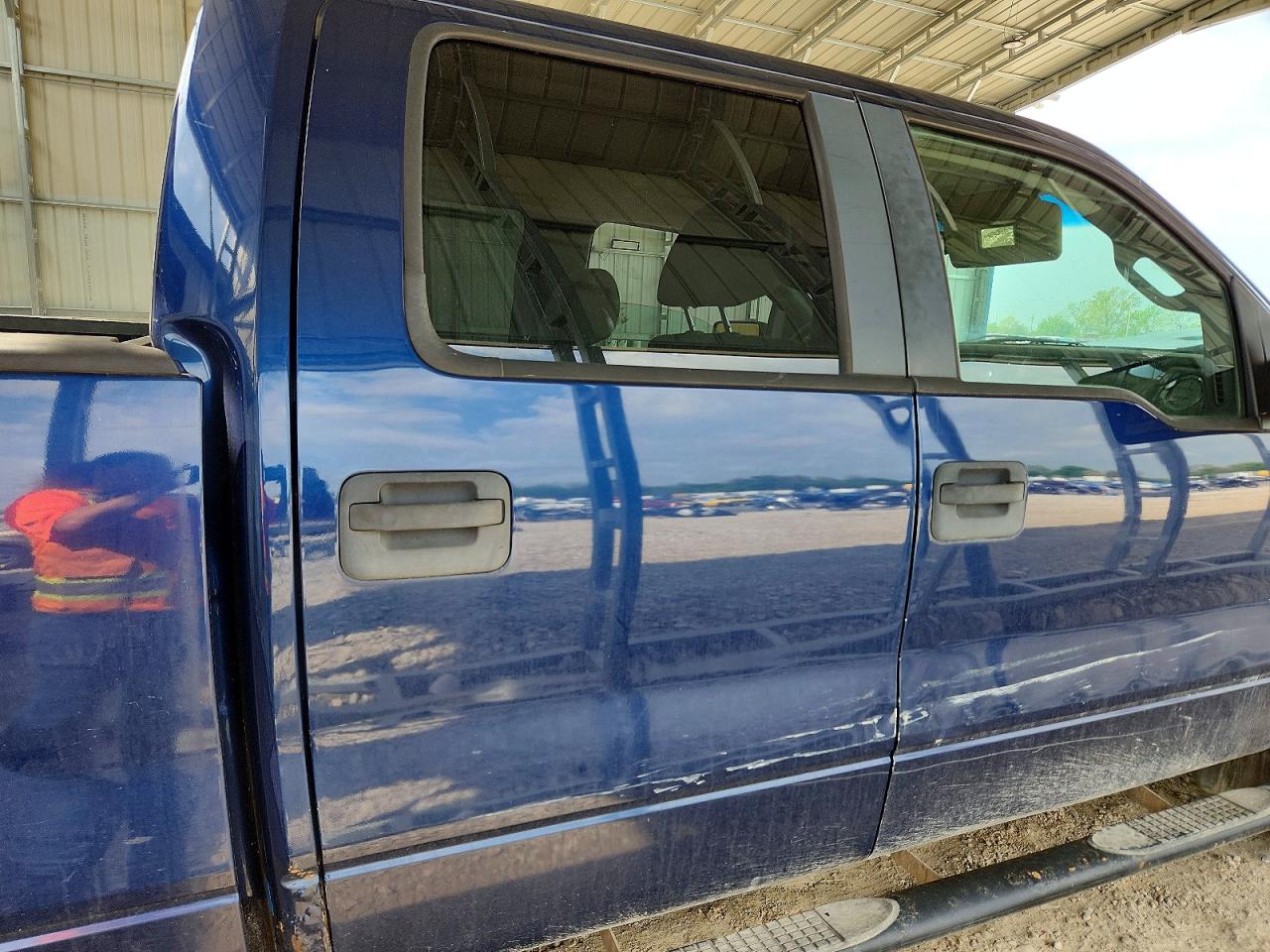 2010 Ford F150 Supercrew Blue vin: 1FTFW1EV1AFA06035