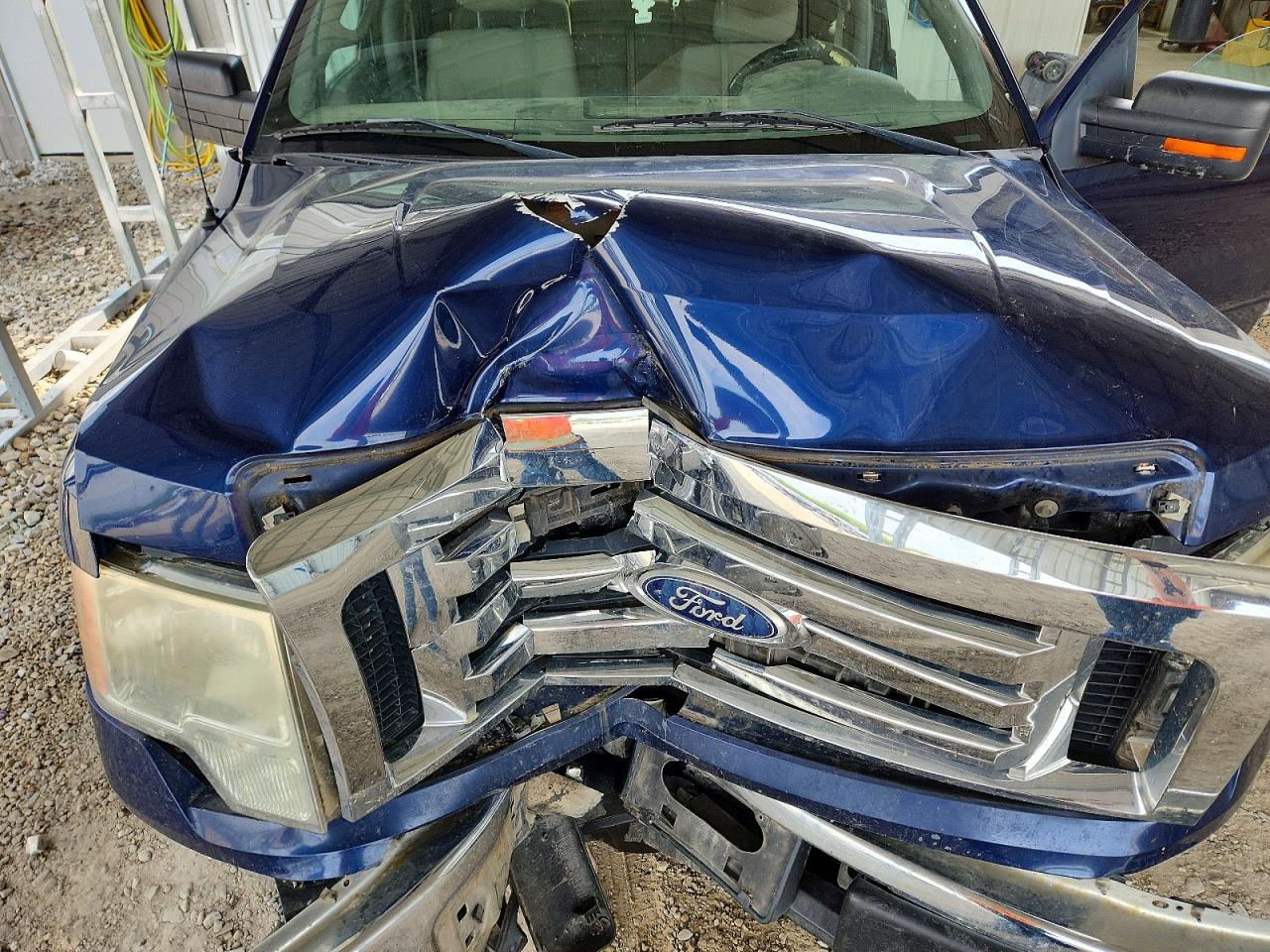 2010 Ford F150 Supercrew Blue vin: 1FTFW1EV1AFA06035