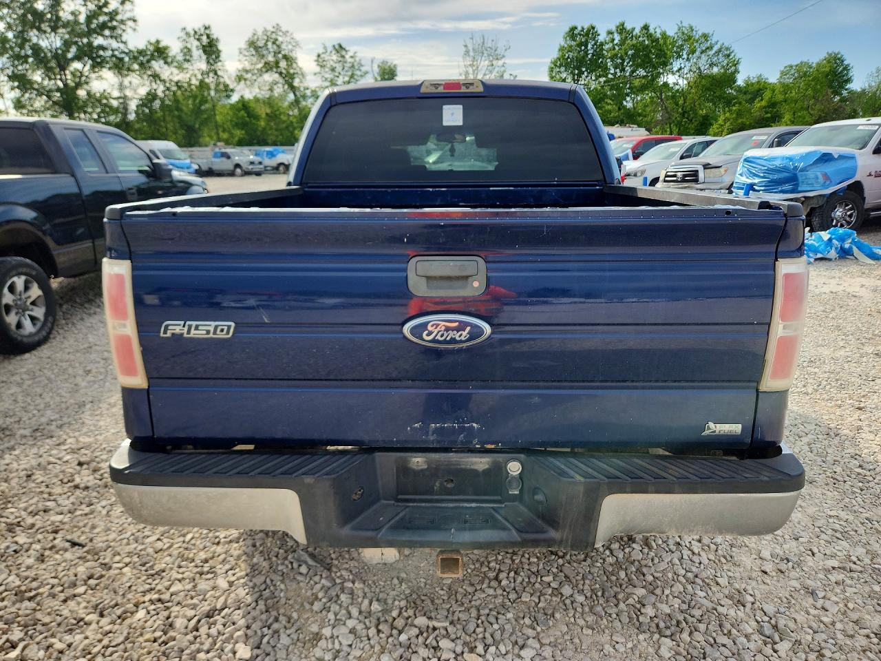 2010 Ford F150 Supercrew Blue vin: 1FTFW1EV1AFA06035
