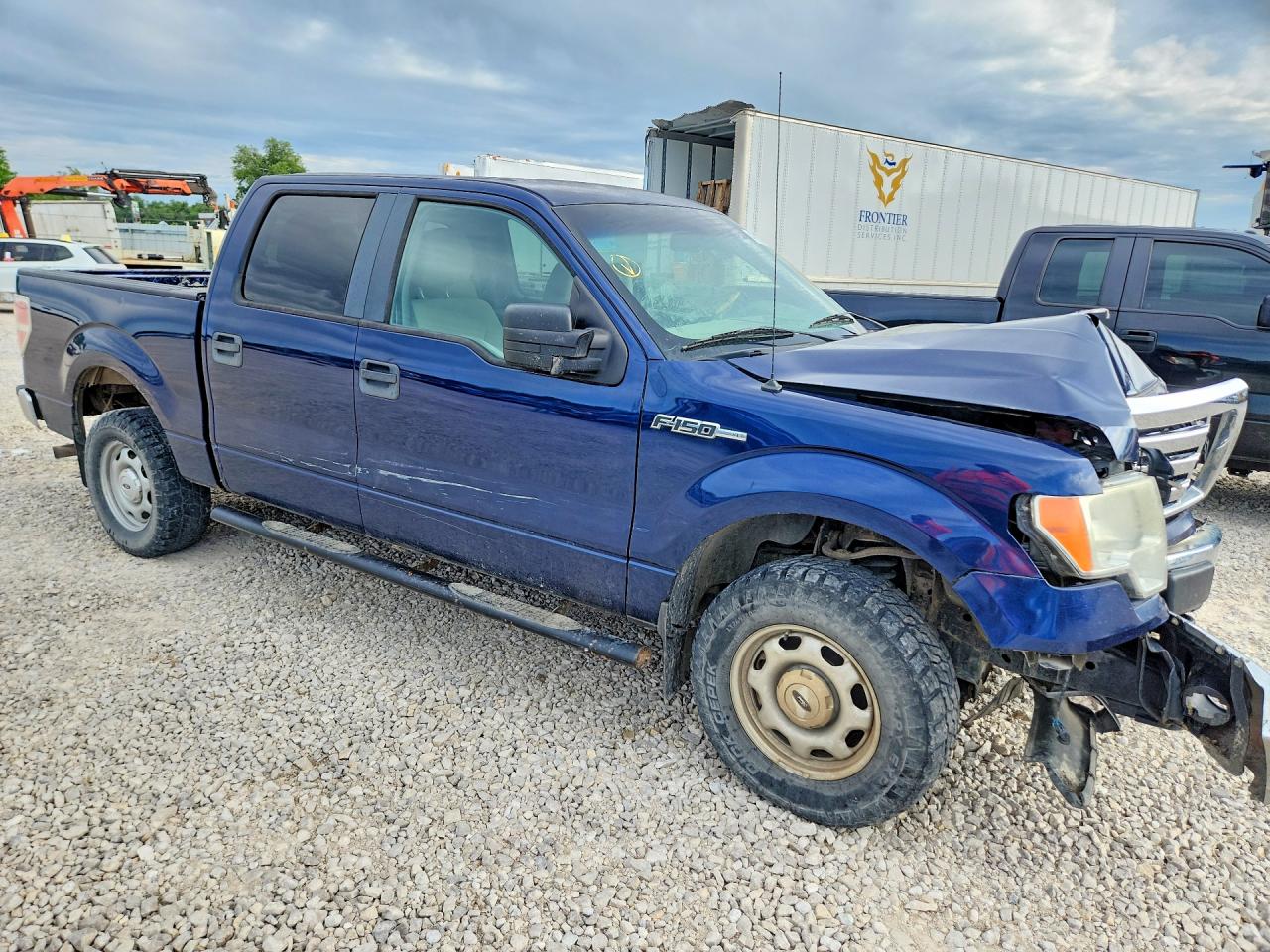 2010 Ford F150 Supercrew Blue vin: 1FTFW1EV1AFA06035
