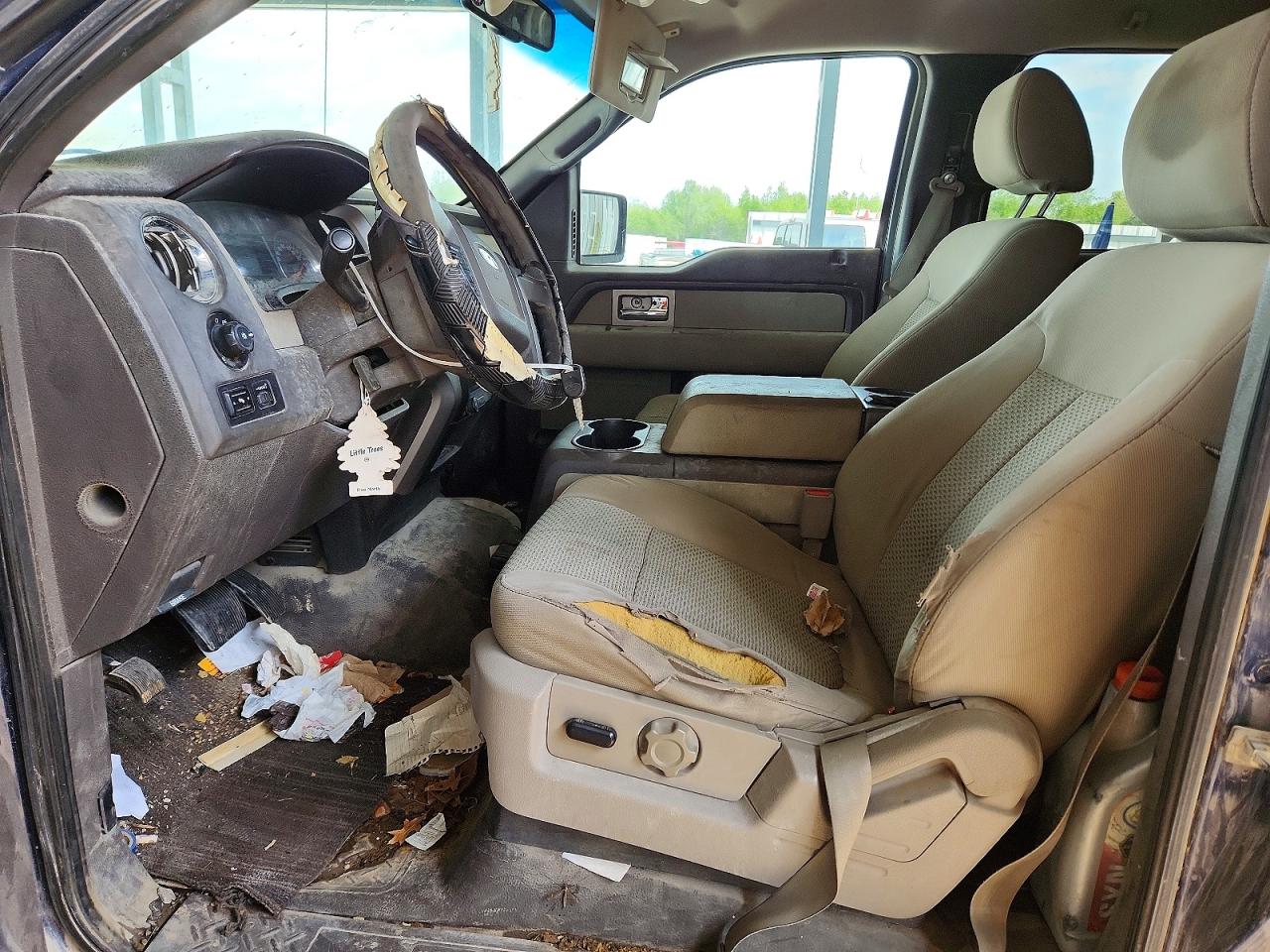 2010 Ford F150 Supercrew Blue vin: 1FTFW1EV1AFA06035