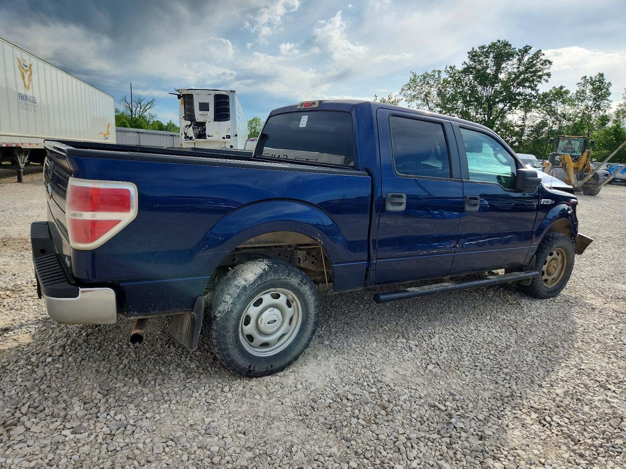 2010 Ford F150 Supercrew Blue vin: 1FTFW1EV1AFA06035
