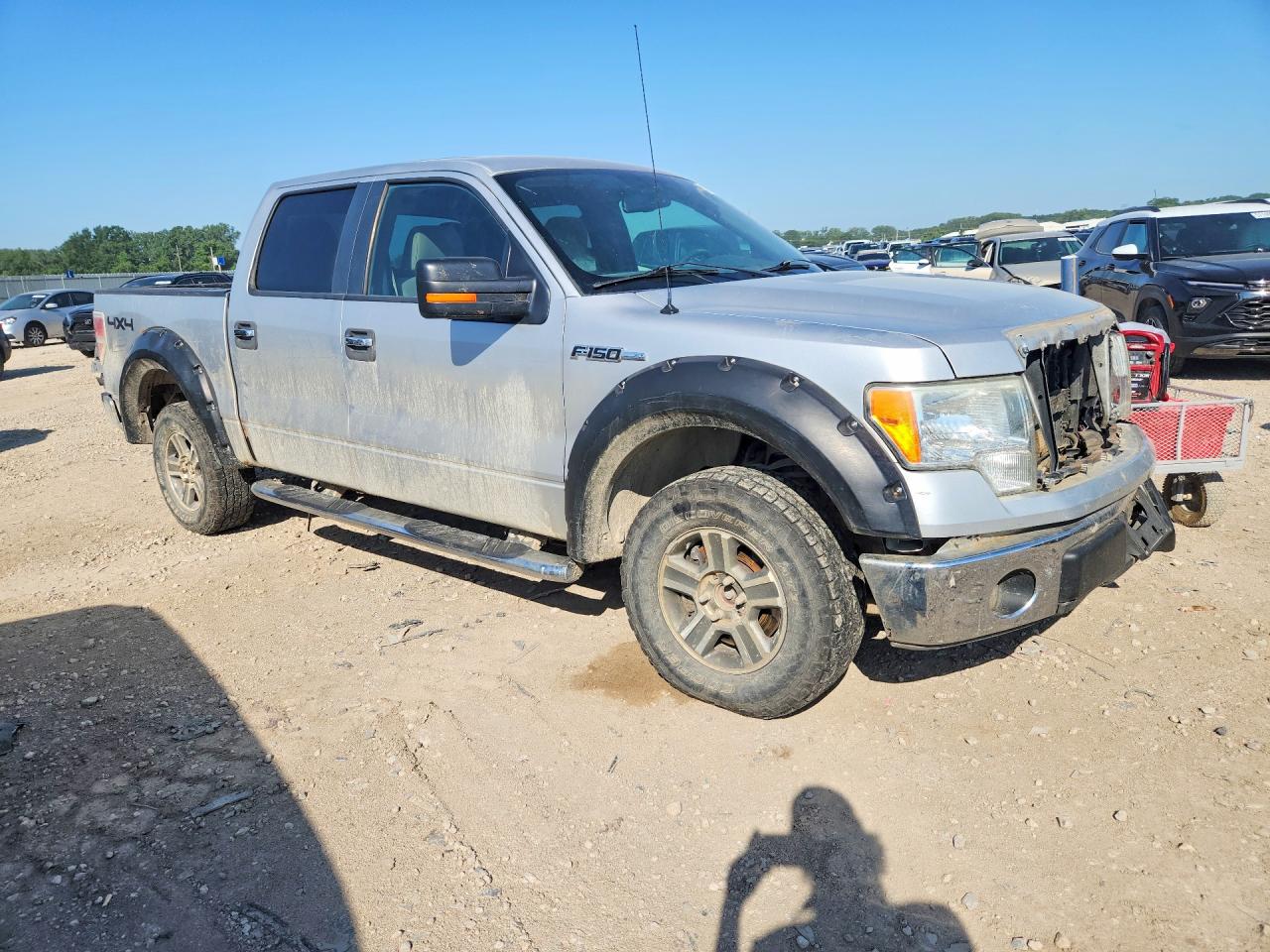 2010 Ford F150 Supercrew Silver vin: 1FTFW1EV1AFA28228