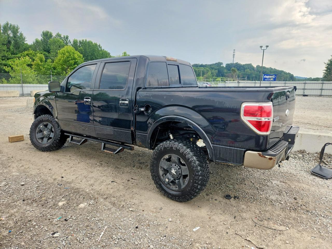 2010 Ford F150 Supercrew Black vin: 1FTFW1EV1AFA35809