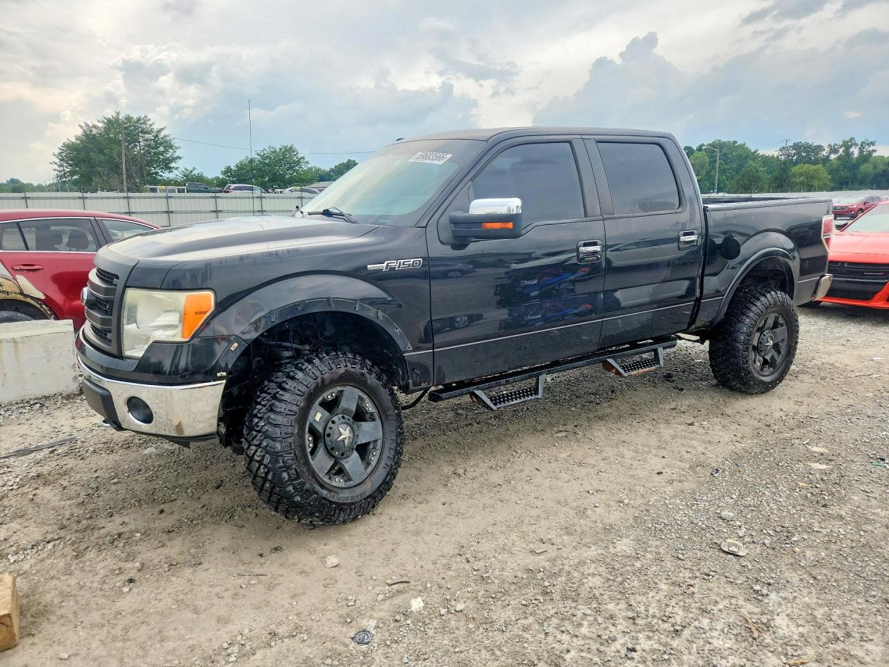 2010 Ford F150 Supercrew Black vin: 1FTFW1EV1AFA35809