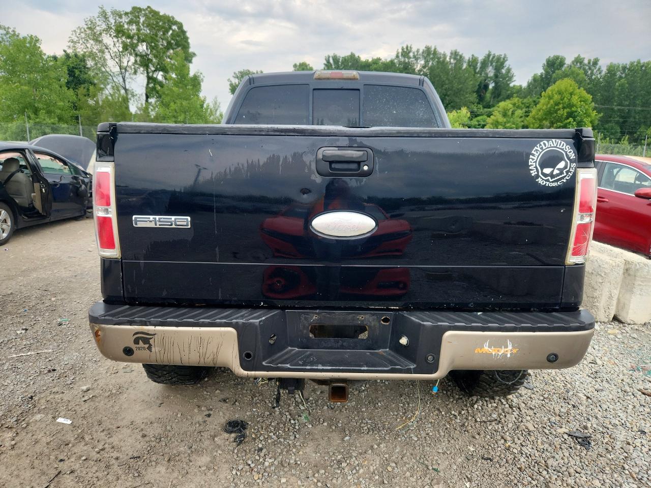 2010 Ford F150 Supercrew Black vin: 1FTFW1EV1AFA35809