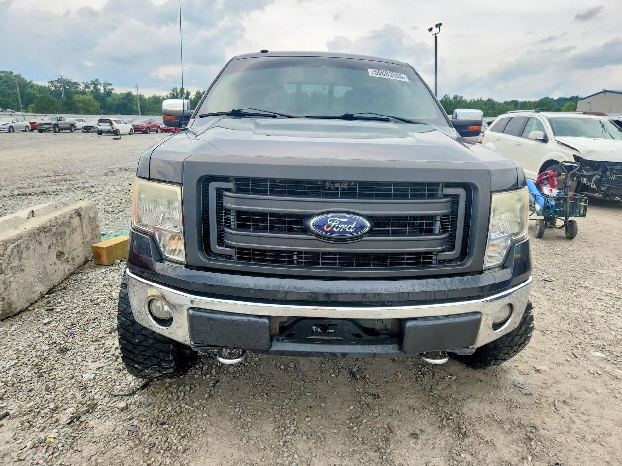 2010 Ford F150 Supercrew Black vin: 1FTFW1EV1AFA35809