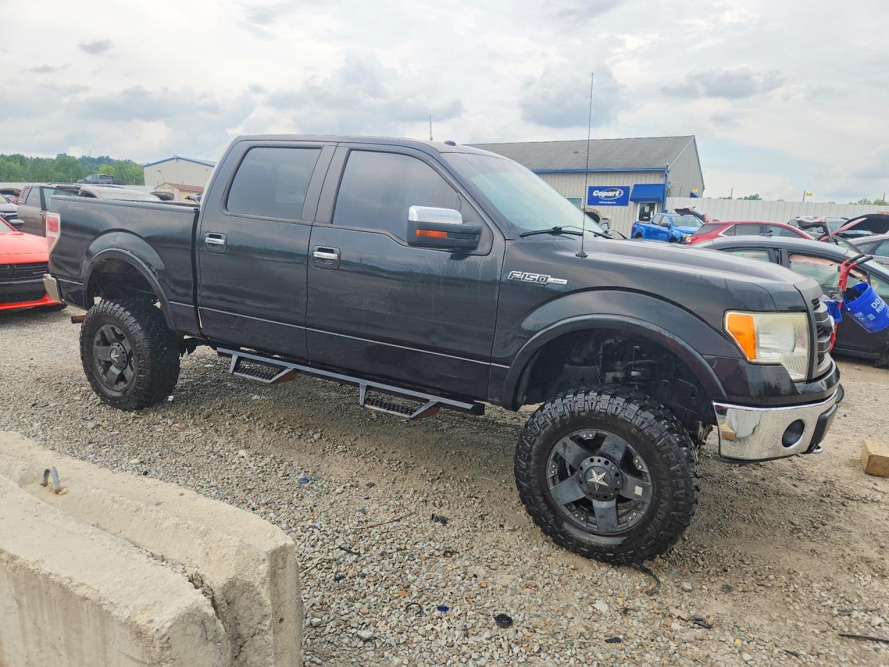 2010 Ford F150 Supercrew Black vin: 1FTFW1EV1AFA35809