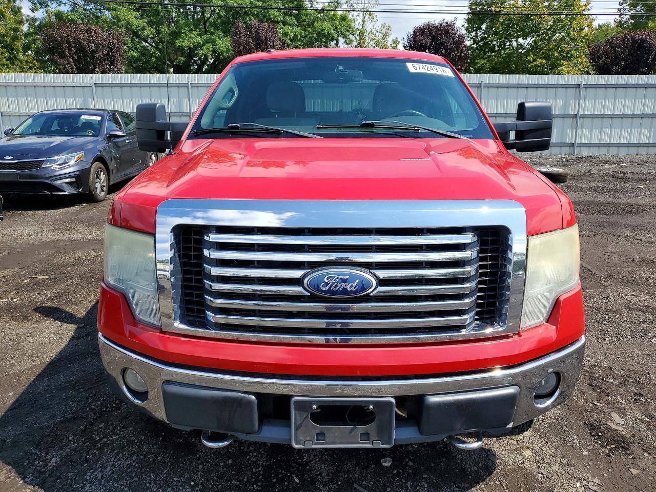 2010 Ford F150 Supercrew Red vin: 1FTFW1EV1AFA41402