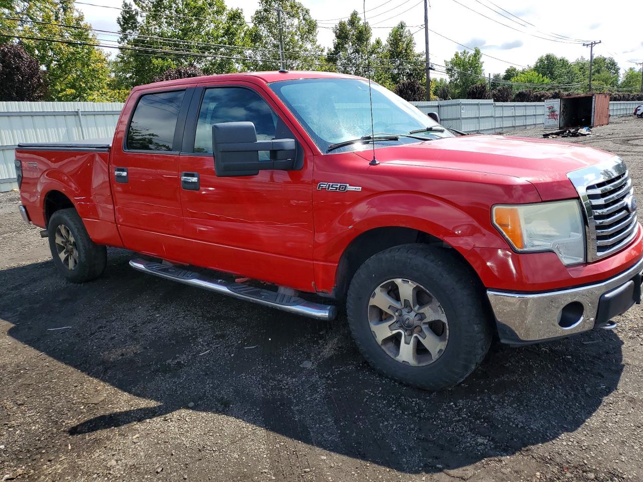 2010 Ford F150 Supercrew Red vin: 1FTFW1EV1AFA41402