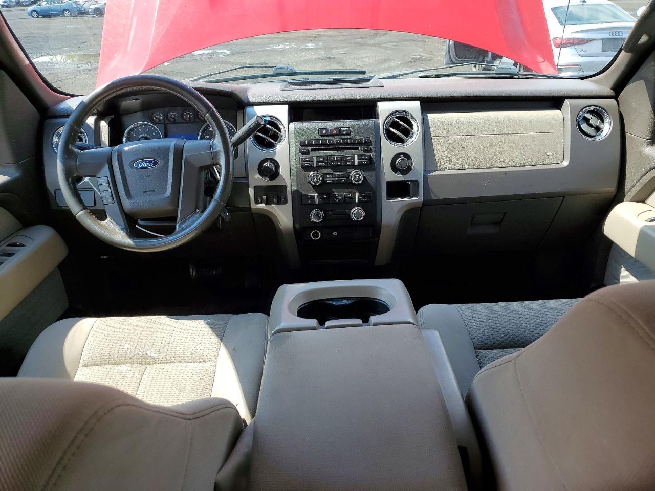 2010 Ford F150 Supercrew Red vin: 1FTFW1EV1AFA41402