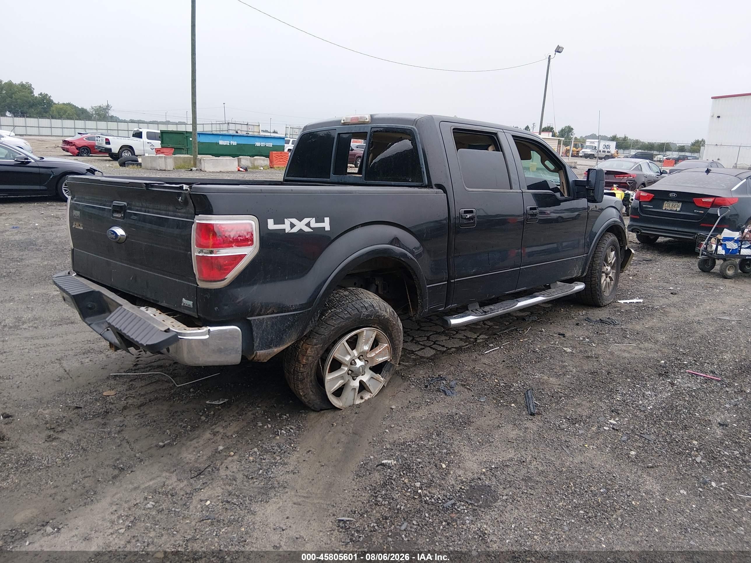 2010 Ford F-150 Fx4/harley-davidson/king Ranch/lariat/platinum/xl/xlt Black vin: 1FTFW1EV1AFA43957
