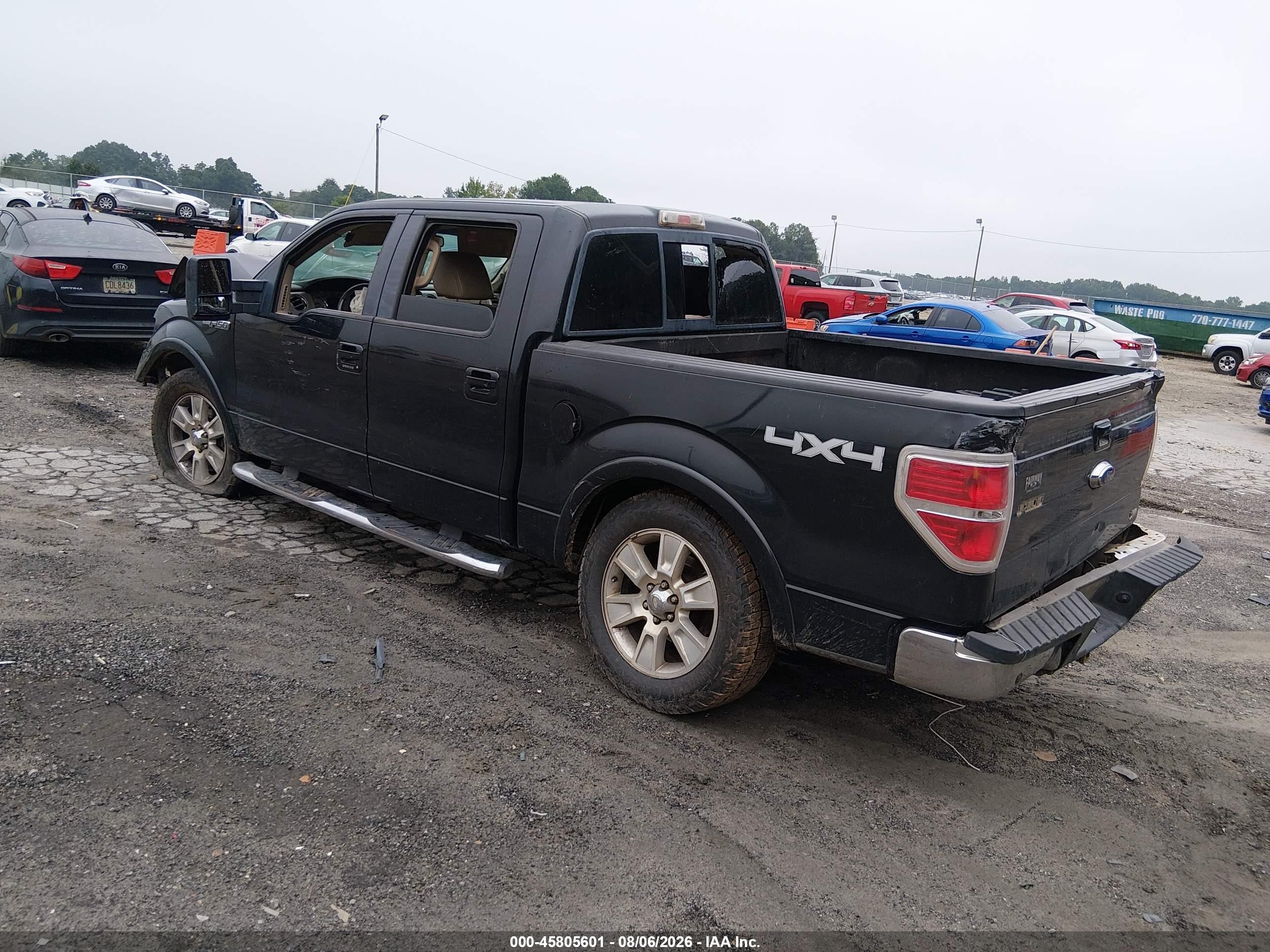 2010 Ford F-150 Fx4/harley-davidson/king Ranch/lariat/platinum/xl/xlt Black vin: 1FTFW1EV1AFA43957