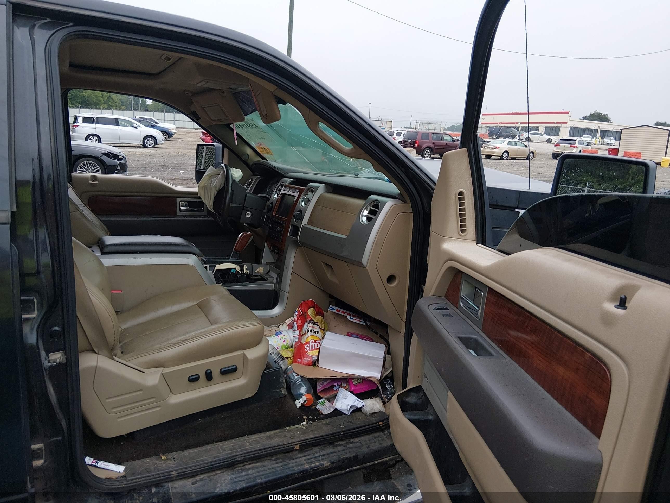 2010 Ford F-150 Fx4/harley-davidson/king Ranch/lariat/platinum/xl/xlt Black vin: 1FTFW1EV1AFA43957