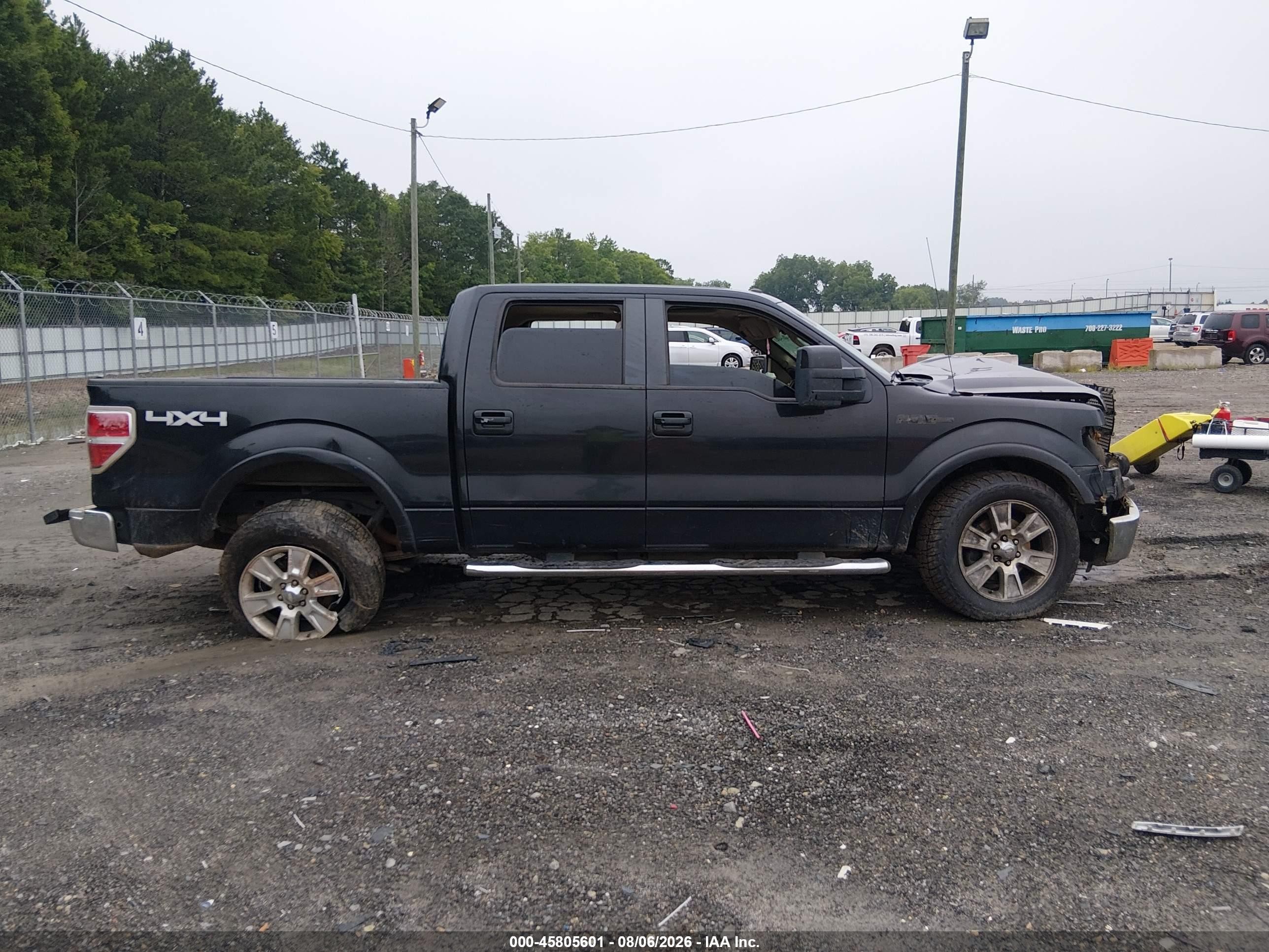 2010 Ford F-150 Fx4/harley-davidson/king Ranch/lariat/platinum/xl/xlt Black vin: 1FTFW1EV1AFA43957