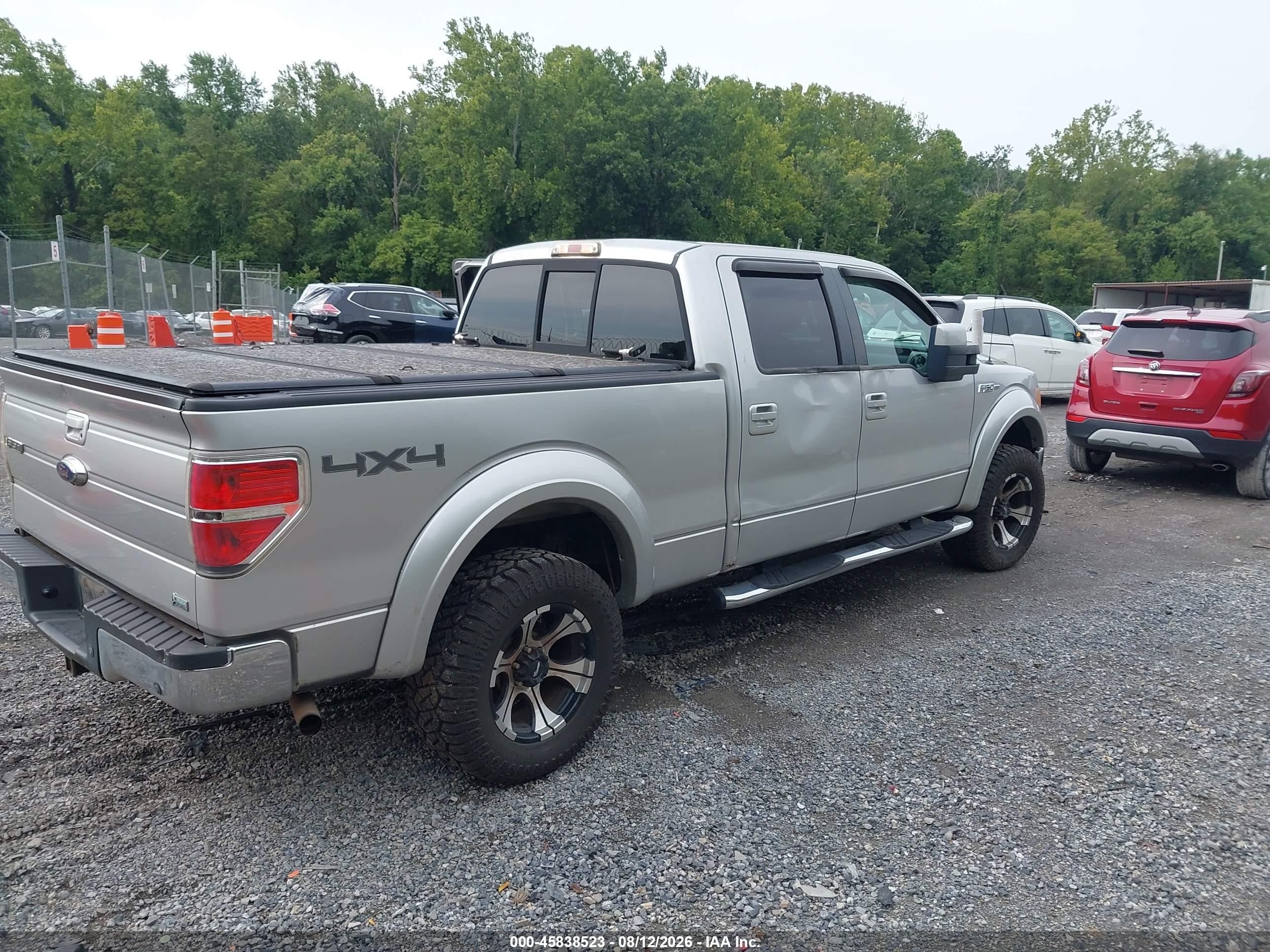 2010 Ford F-150 Fx4/harley-davidson/king Ranch/lariat/platinum/xl/xlt Silver vin: 1FTFW1EV1AFA66641