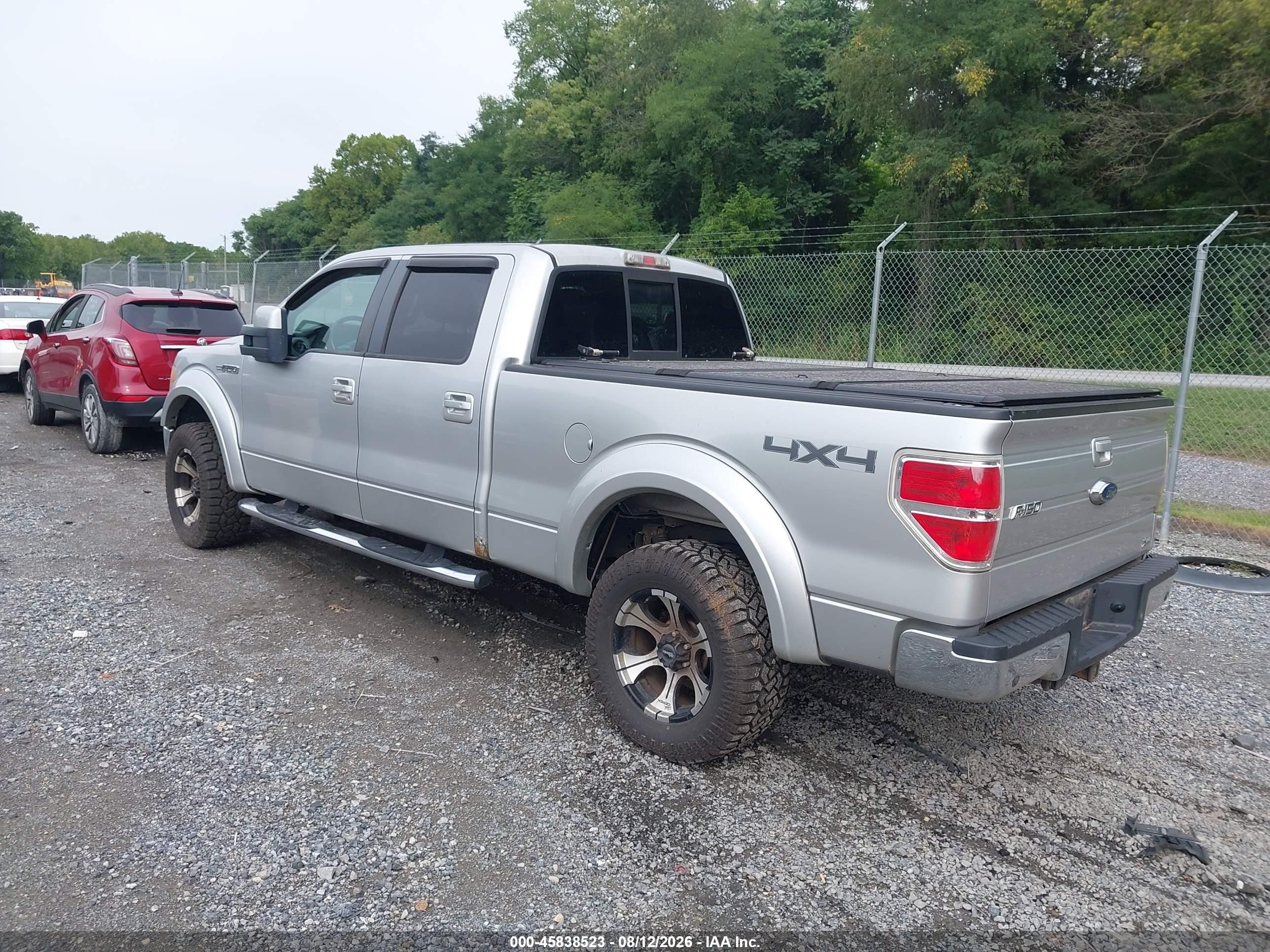 2010 Ford F-150 Fx4/harley-davidson/king Ranch/lariat/platinum/xl/xlt Silver vin: 1FTFW1EV1AFA66641