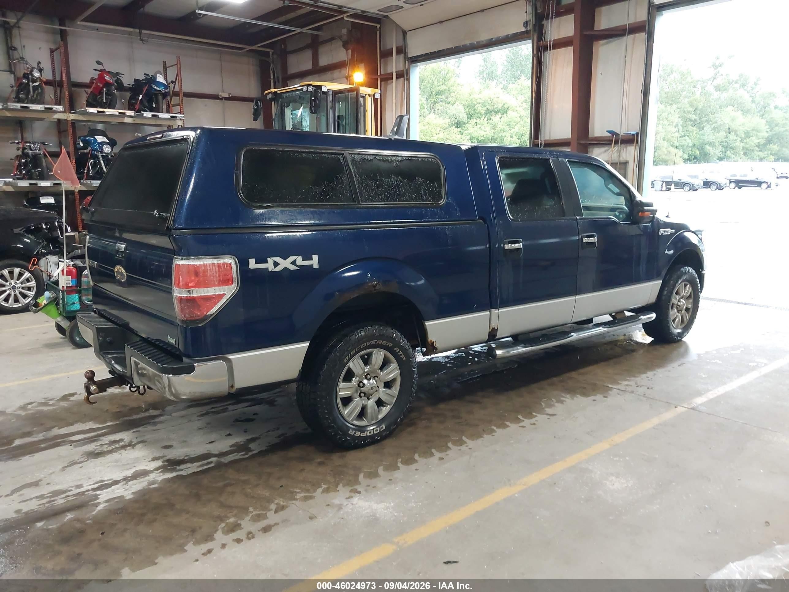 2010 Ford F-150 Fx4/harley-davidson/king Ranch/lariat/platinum/xl/xlt Navy vin: 1FTFW1EV1AFB23548