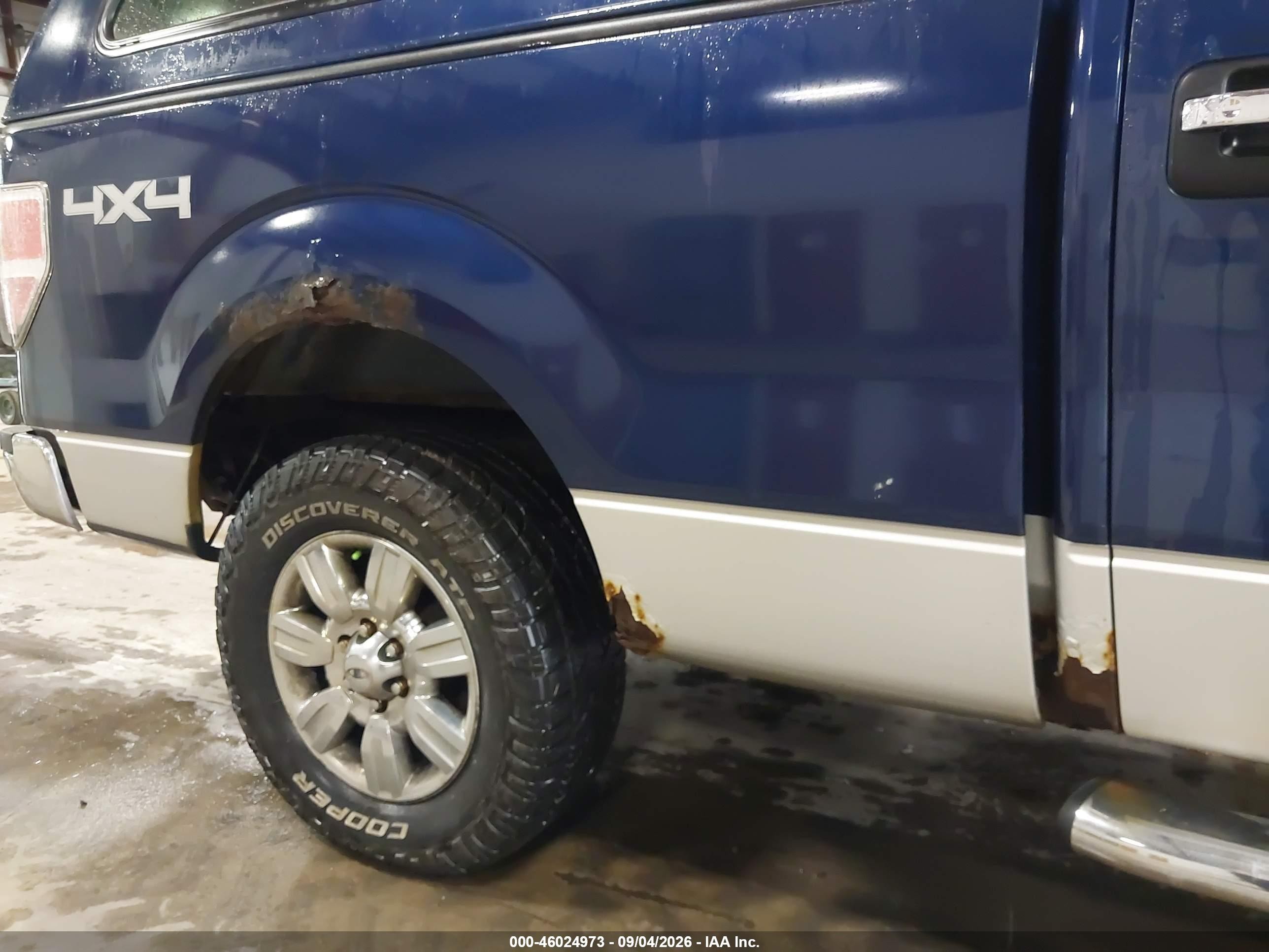 2010 Ford F-150 Fx4/harley-davidson/king Ranch/lariat/platinum/xl/xlt Navy vin: 1FTFW1EV1AFB23548