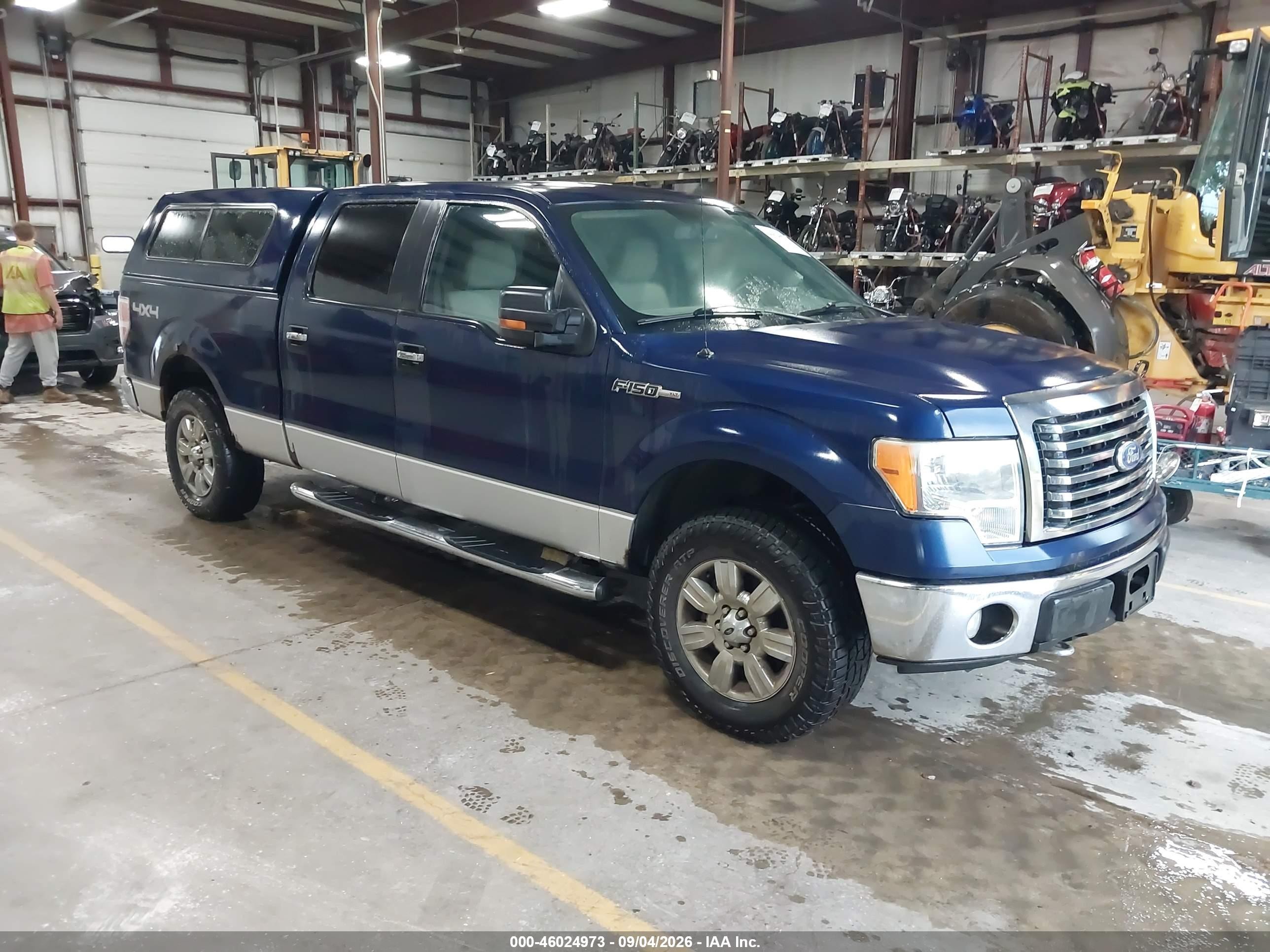 2010 Ford F-150 Fx4/harley-davidson/king Ranch/lariat/platinum/xl/xlt Navy vin: 1FTFW1EV1AFB23548