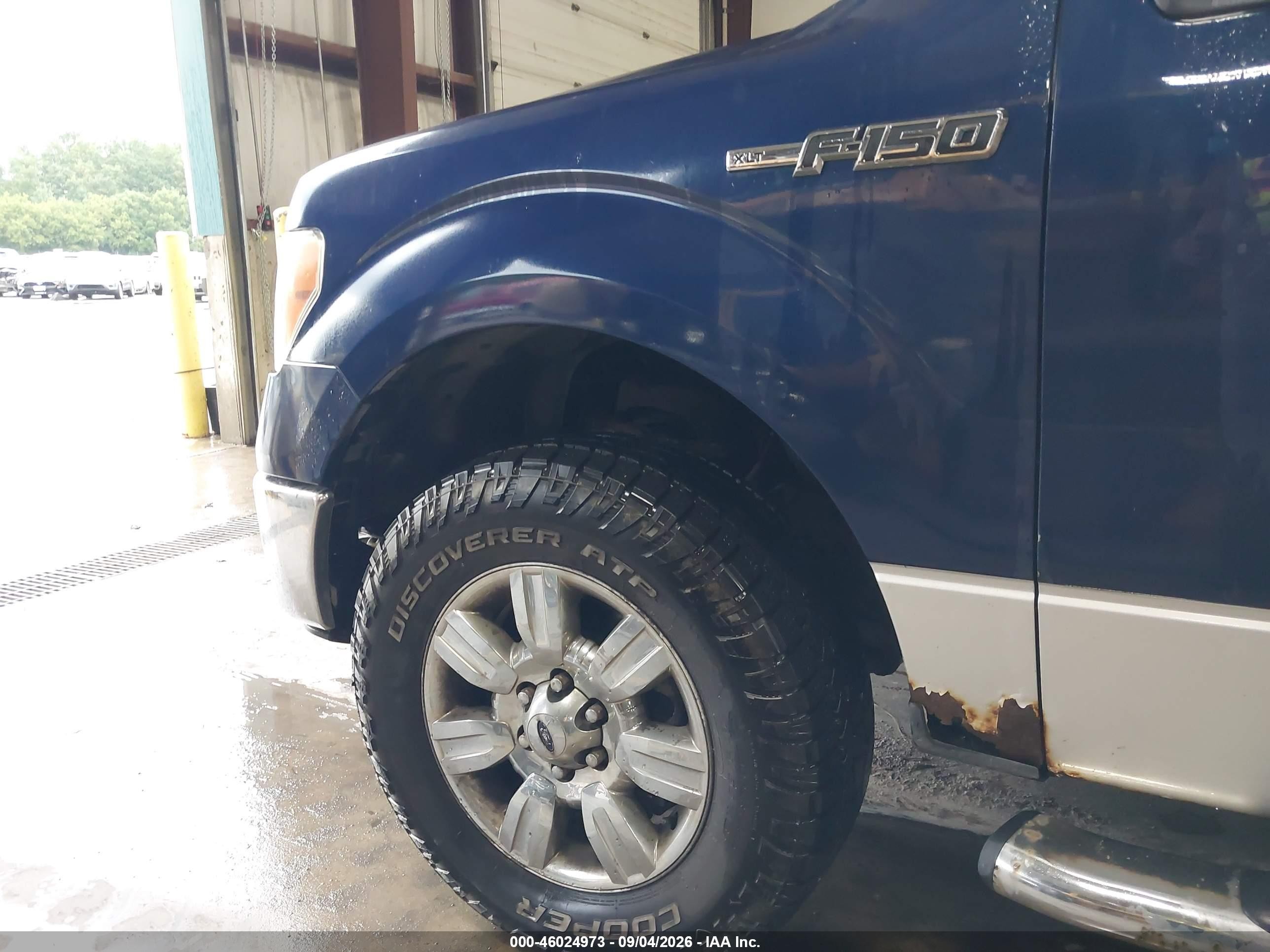 2010 Ford F-150 Fx4/harley-davidson/king Ranch/lariat/platinum/xl/xlt Navy vin: 1FTFW1EV1AFB23548