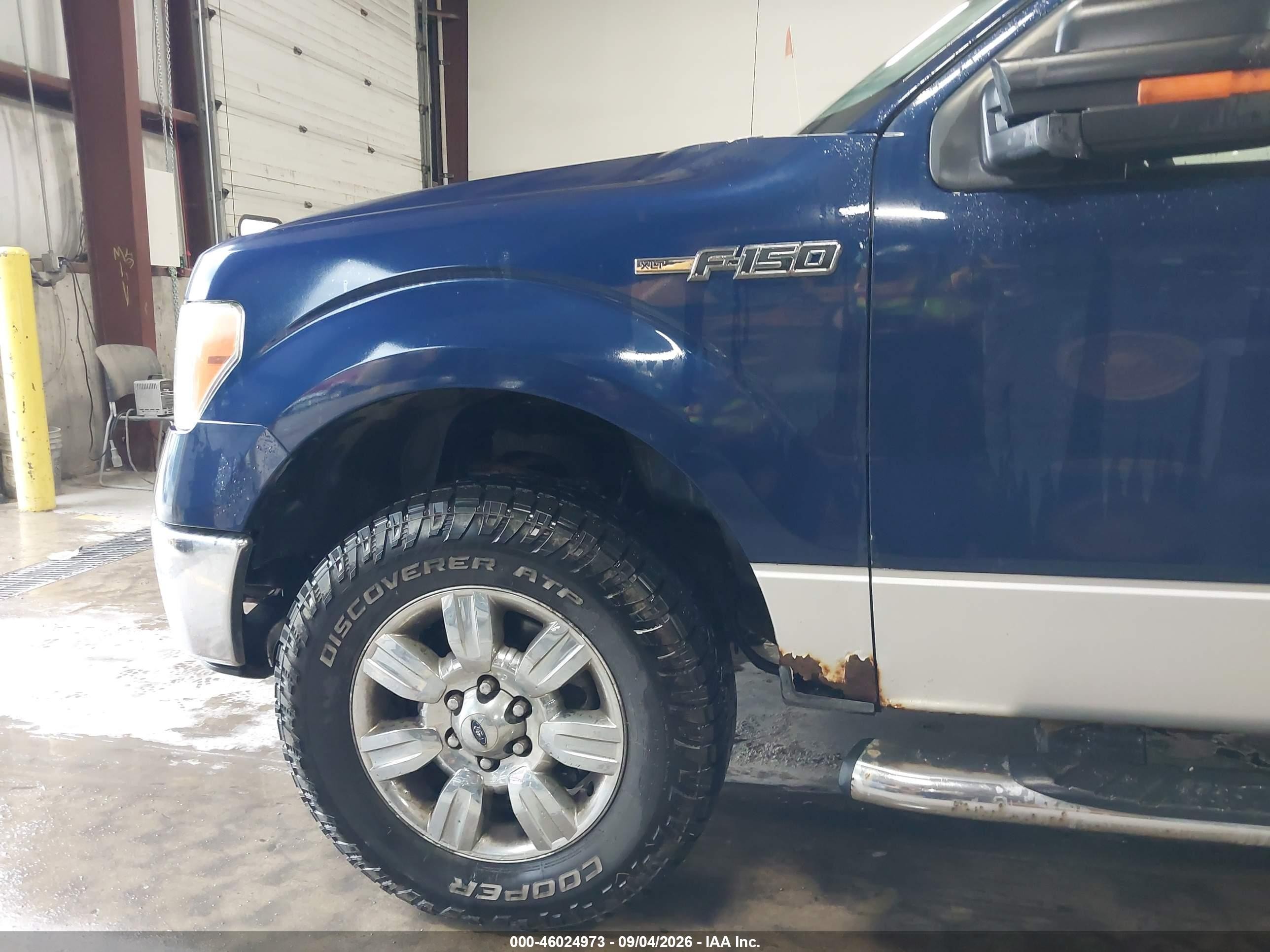 2010 Ford F-150 Fx4/harley-davidson/king Ranch/lariat/platinum/xl/xlt Navy vin: 1FTFW1EV1AFB23548
