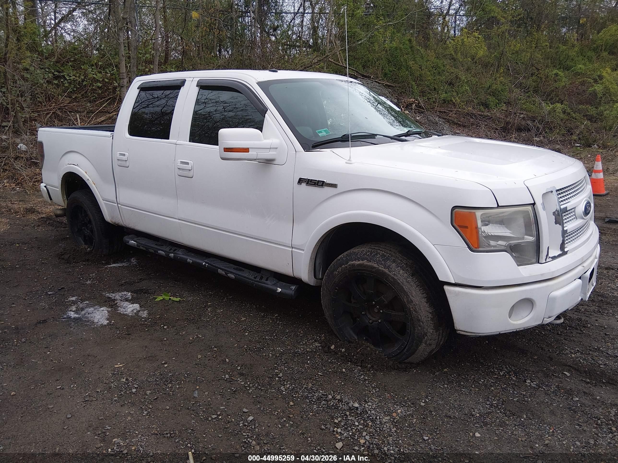 2010 Ford F-150 Fx4/harley-davidson/king Ranch/lariat/platinum/xl/xlt White vin: 1FTFW1EV1AFB49390