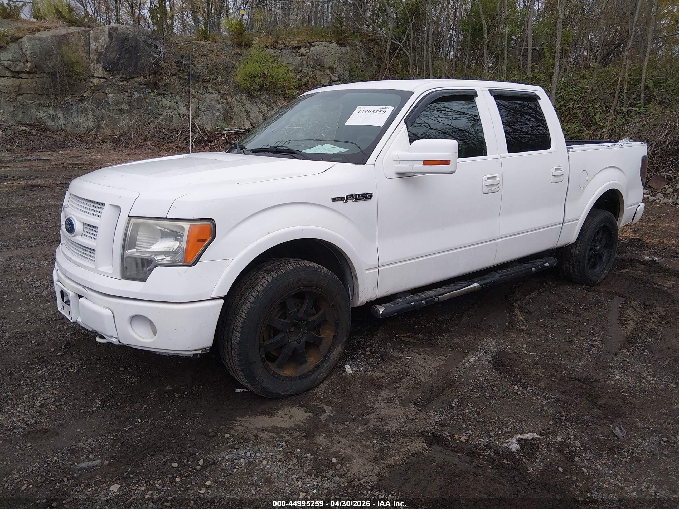 2010 Ford F-150 Fx4/harley-davidson/king Ranch/lariat/platinum/xl/xlt White vin: 1FTFW1EV1AFB49390