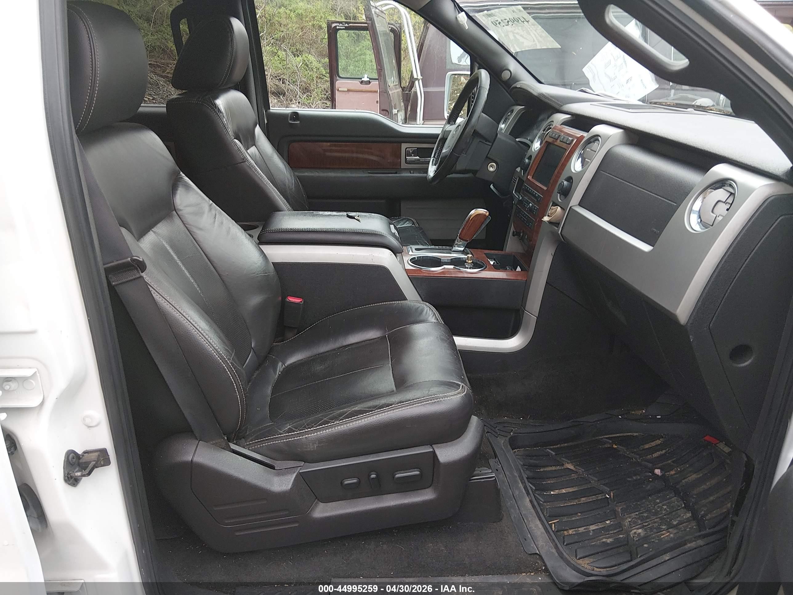 2010 Ford F-150 Fx4/harley-davidson/king Ranch/lariat/platinum/xl/xlt White vin: 1FTFW1EV1AFB49390